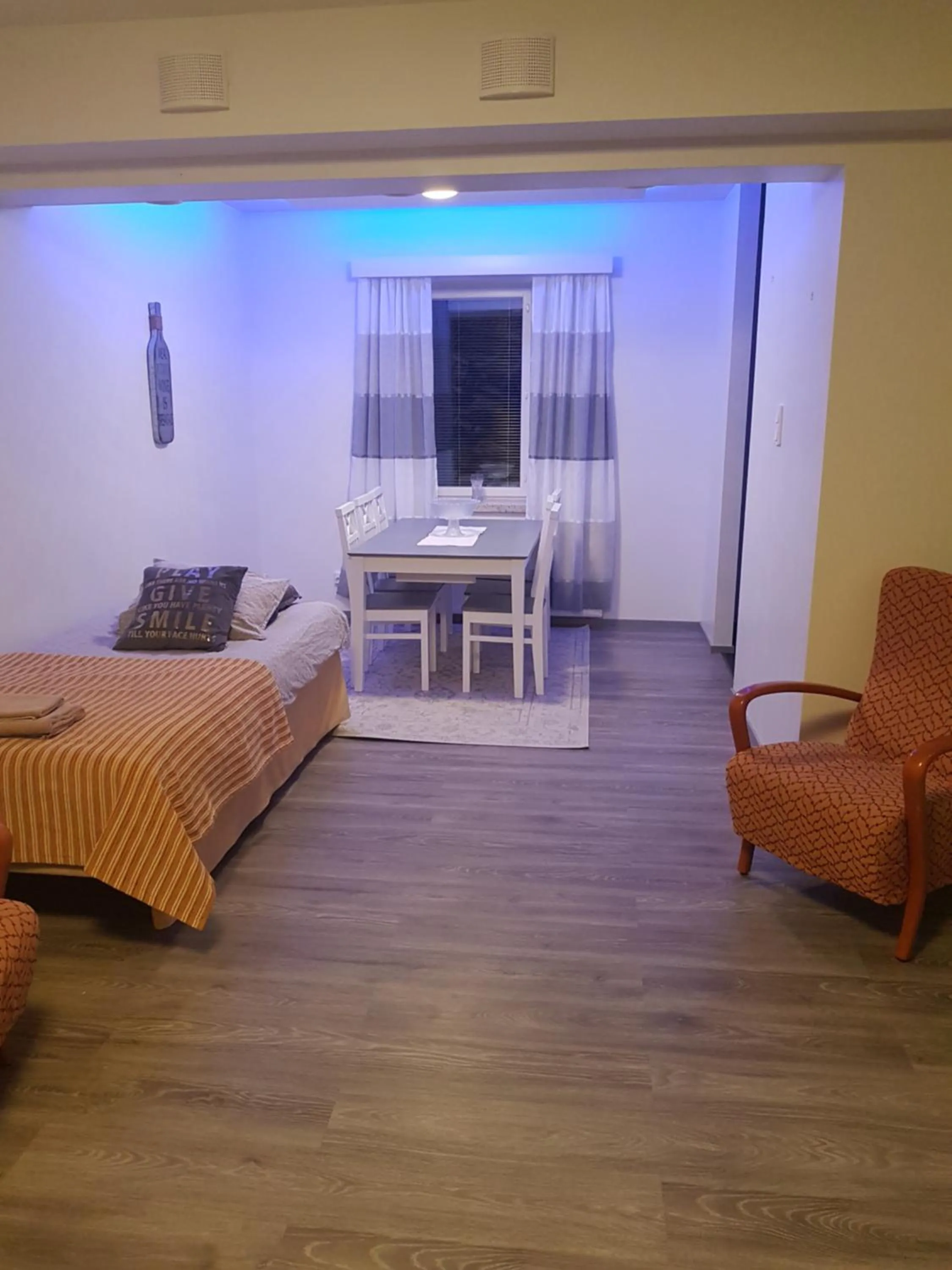 Bed in Gasthaus Patruuna