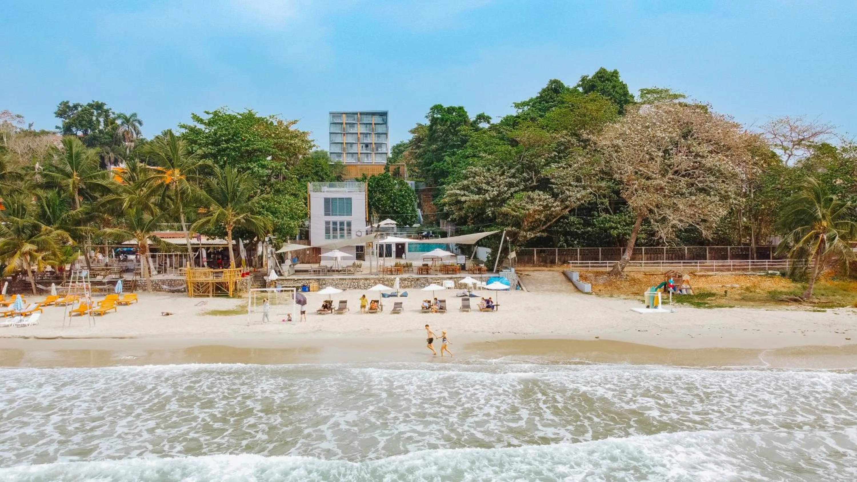 Beach in Q Resort Rayong