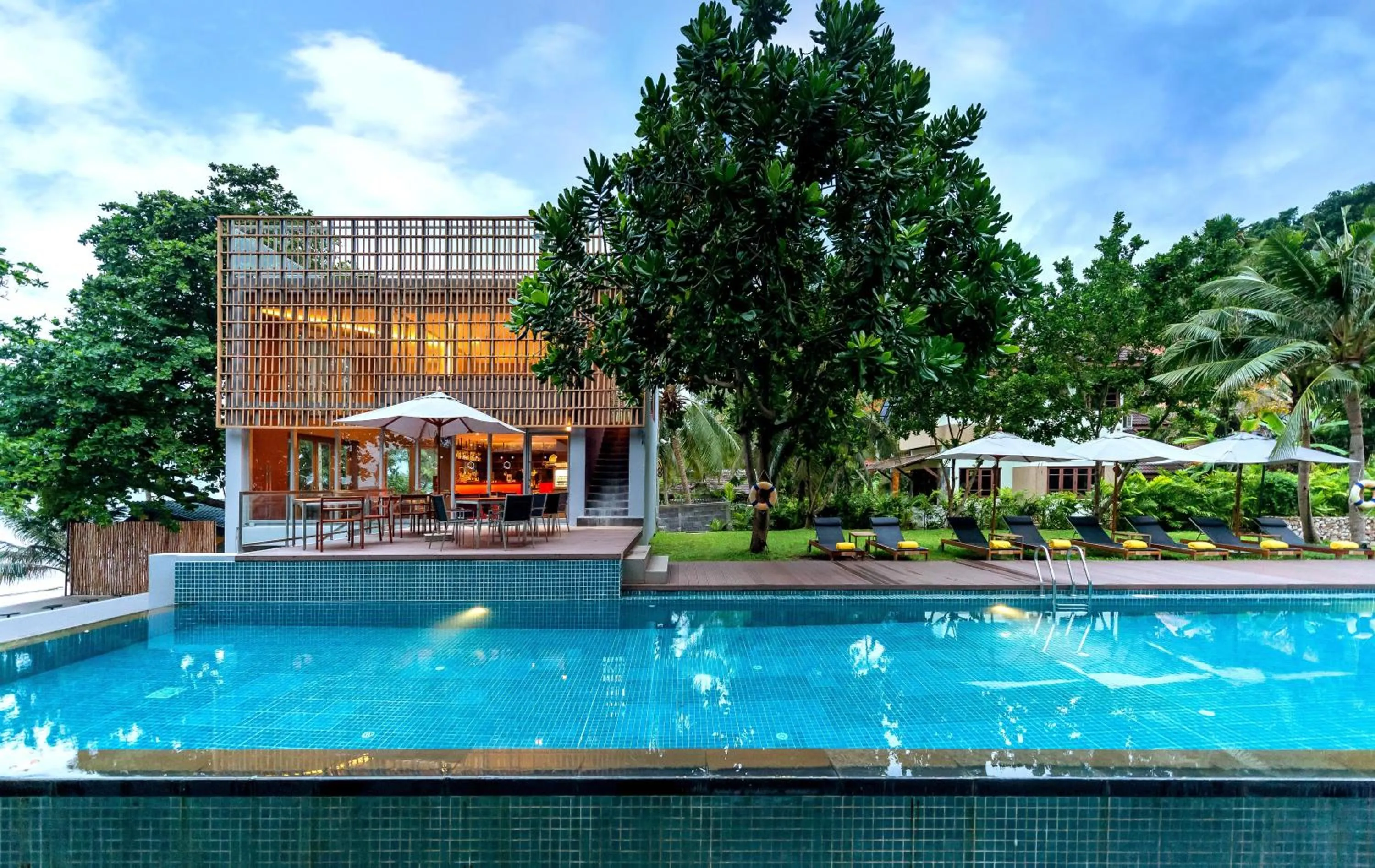 Swimming pool in Q Resort Rayong