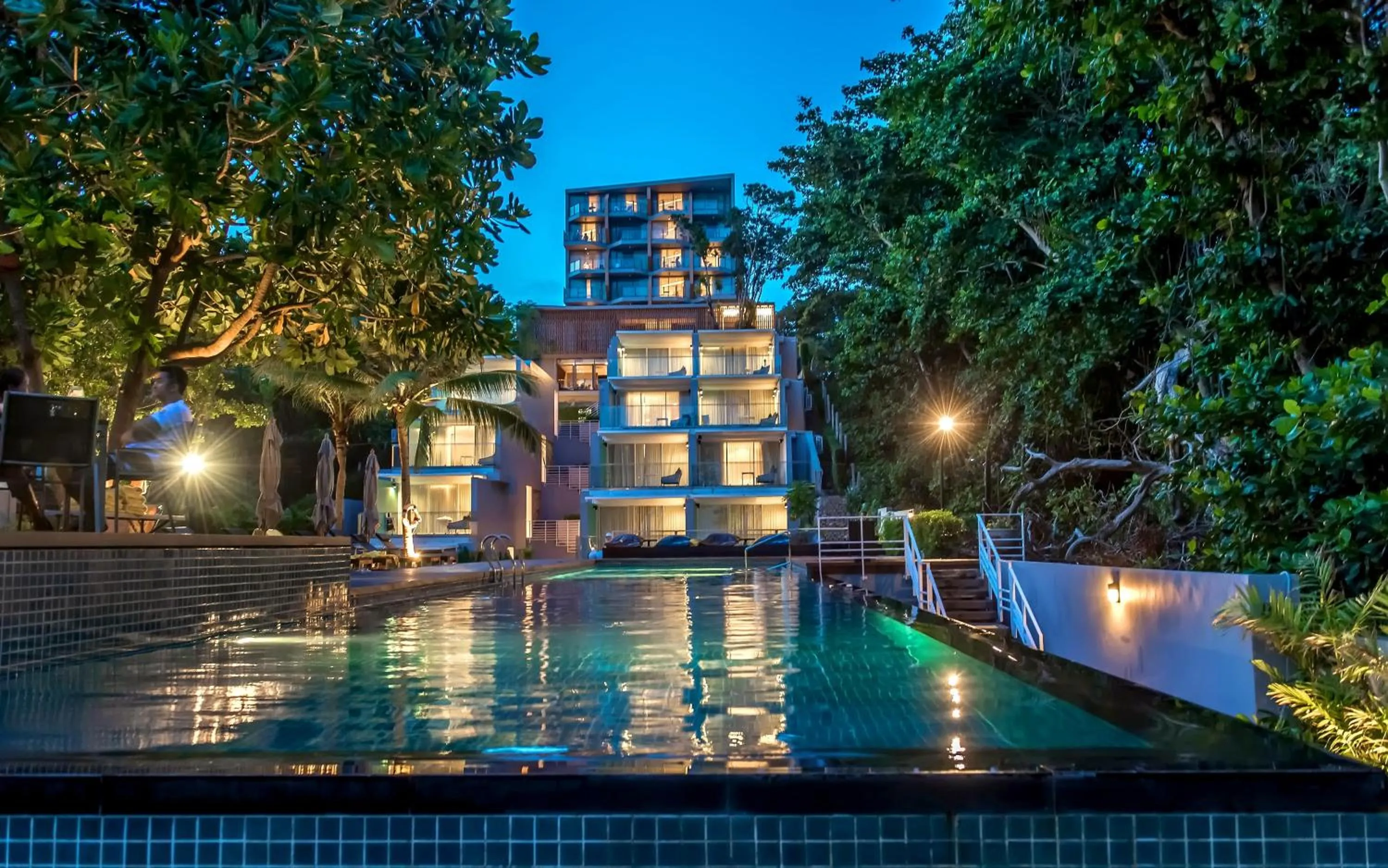 Swimming pool in Q Resort Rayong