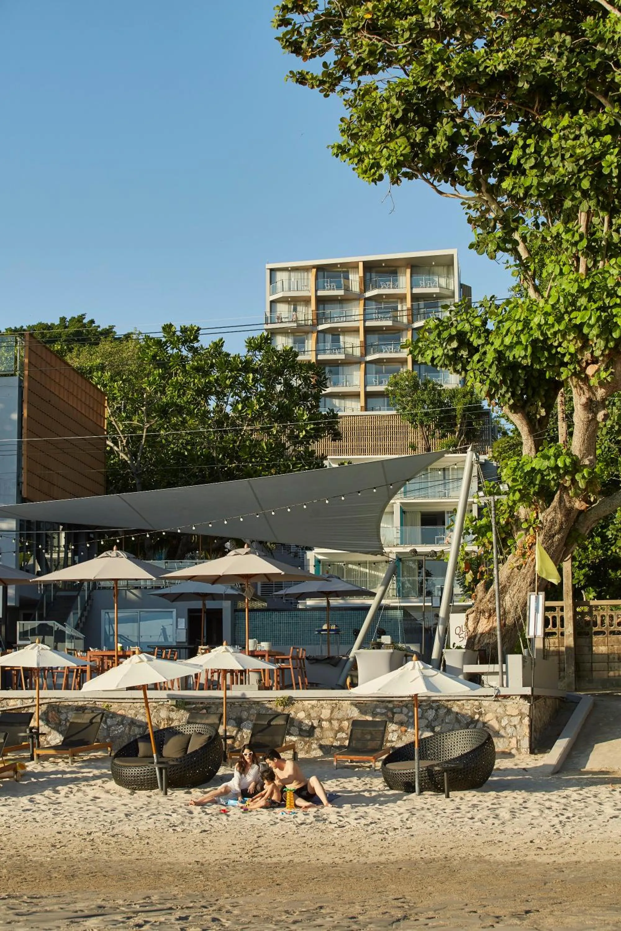 Beach in Q Resort Rayong