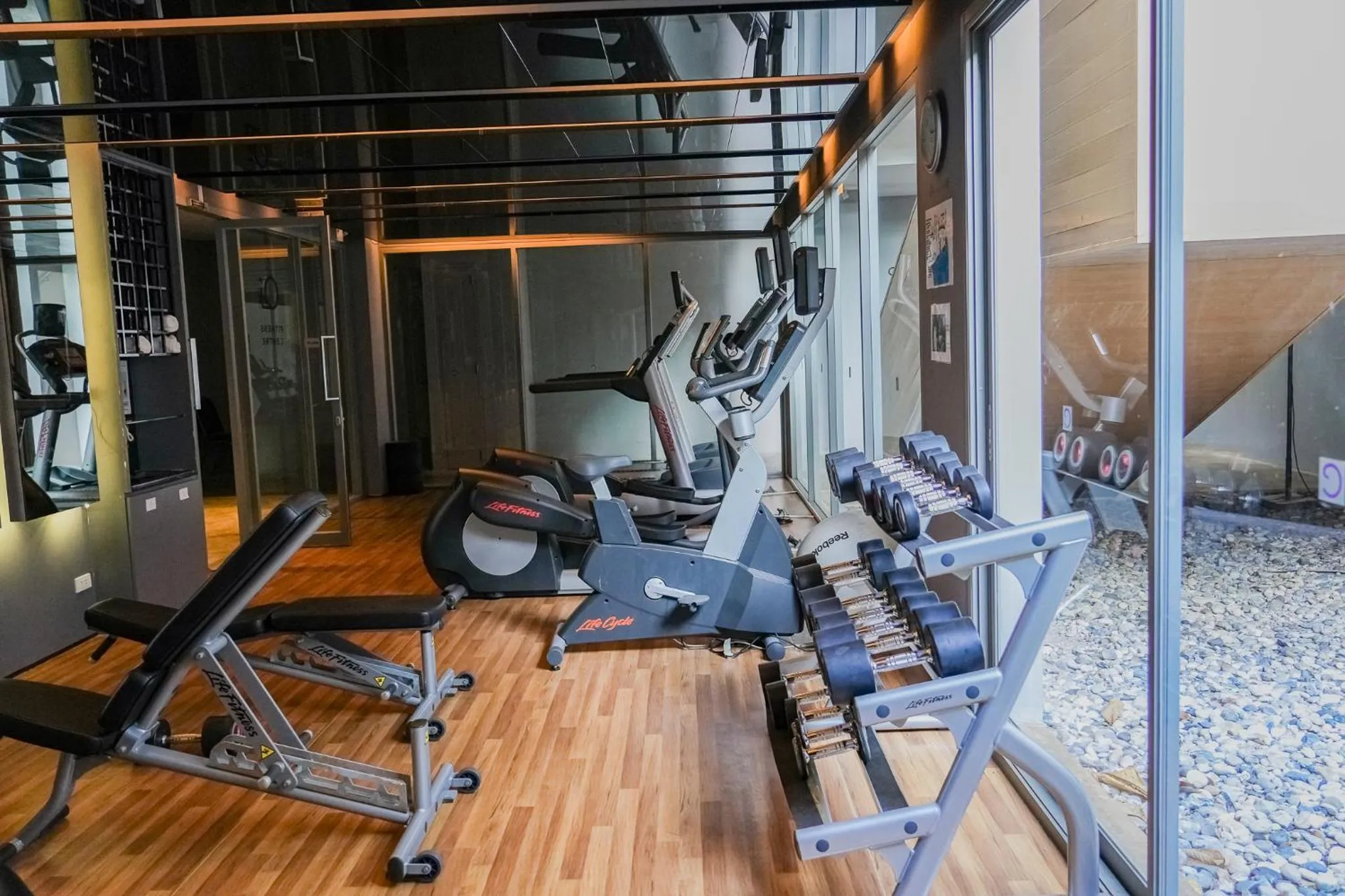 Fitness centre/facilities in Q Resort Rayong