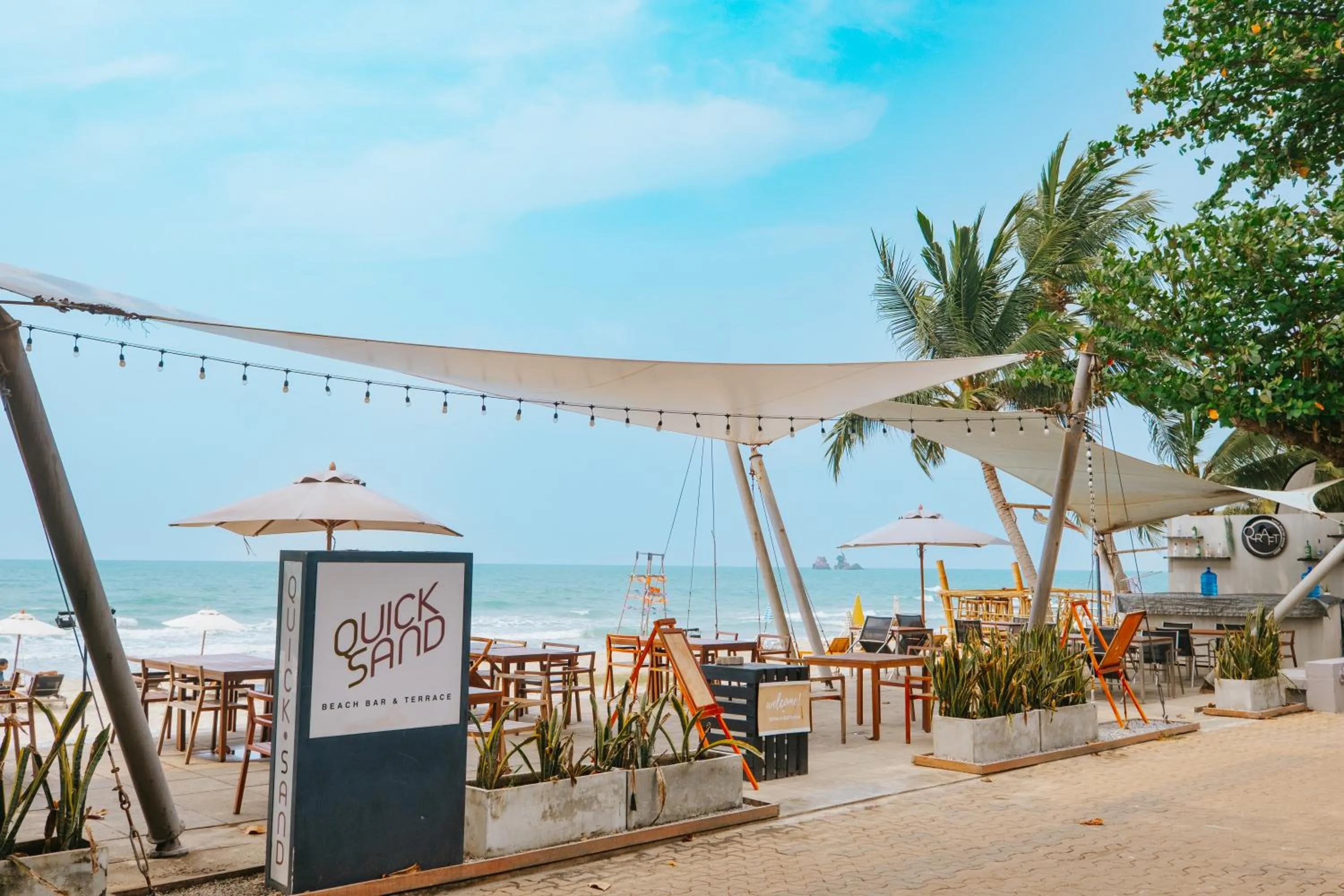 Dining area in Q Resort Rayong