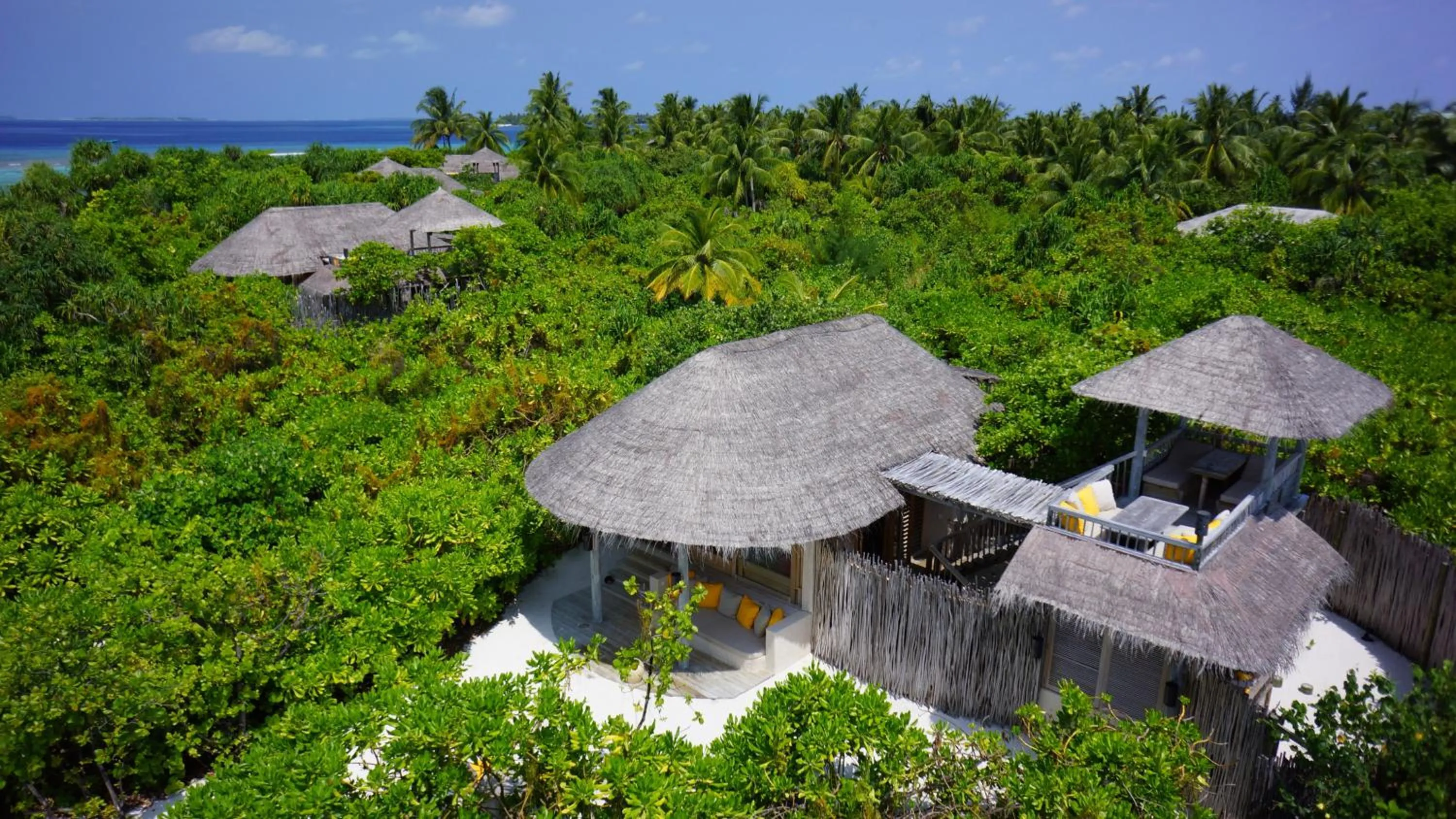 Property building in Six Senses Laamu