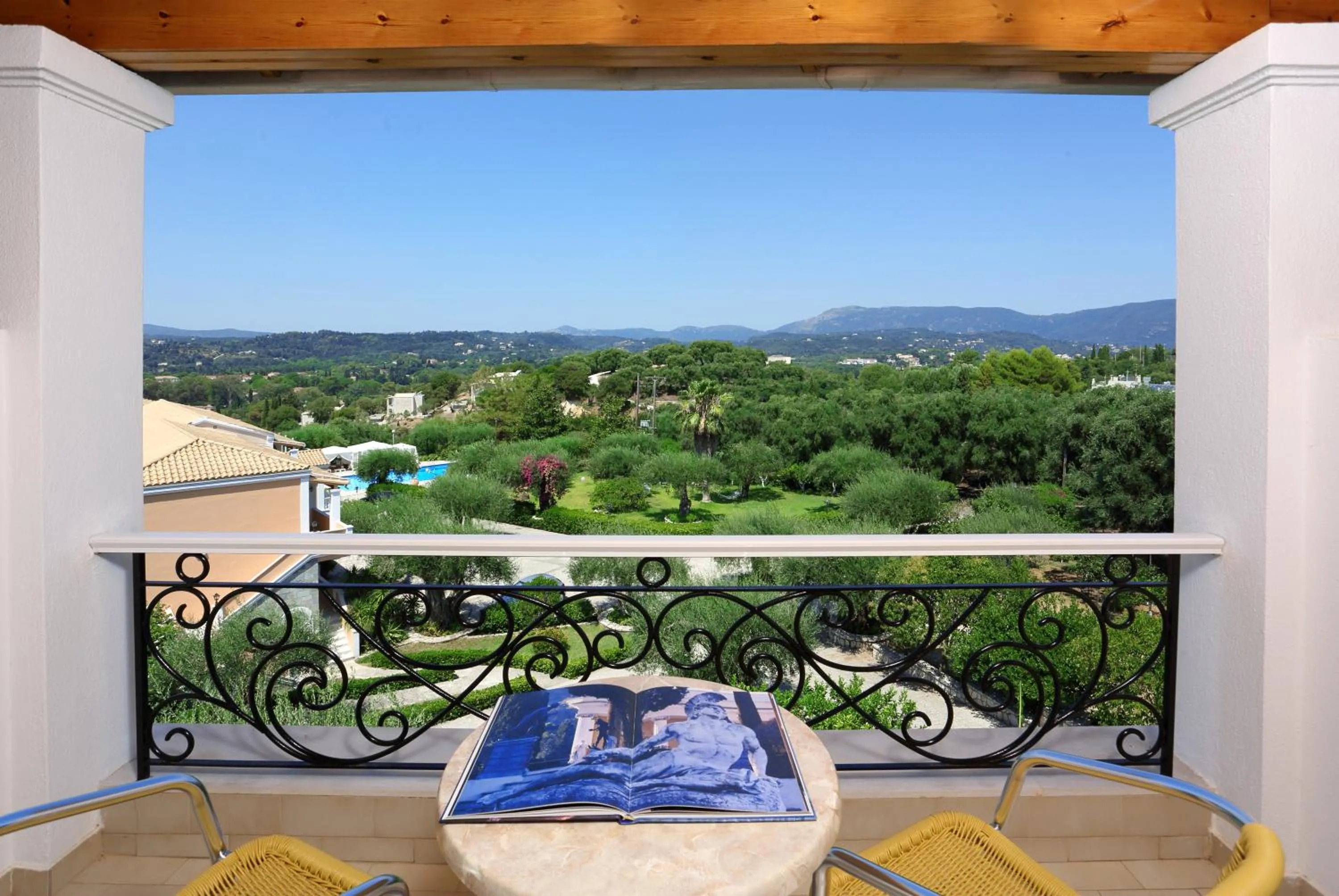 Balcony/Terrace in Nefeli Hotel