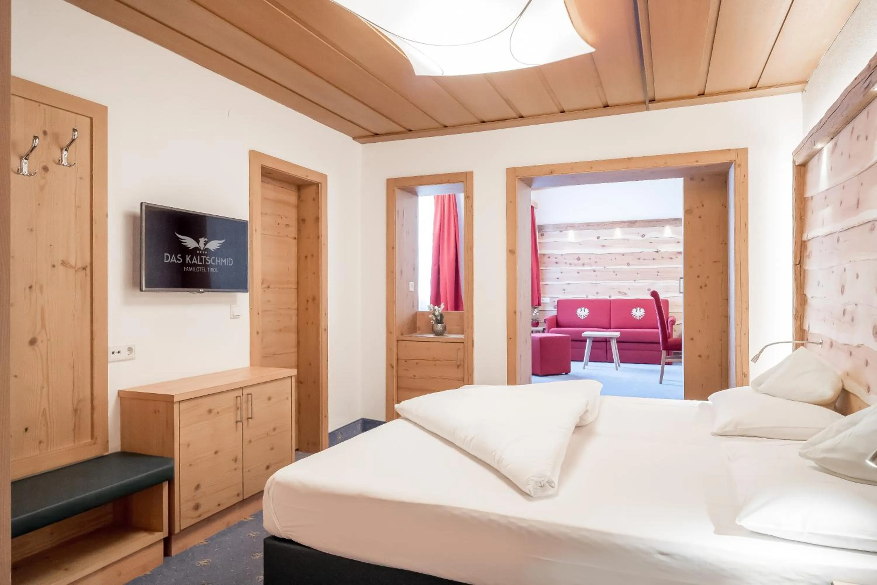 Bed in Das Kaltschmid - Familotel Tirol