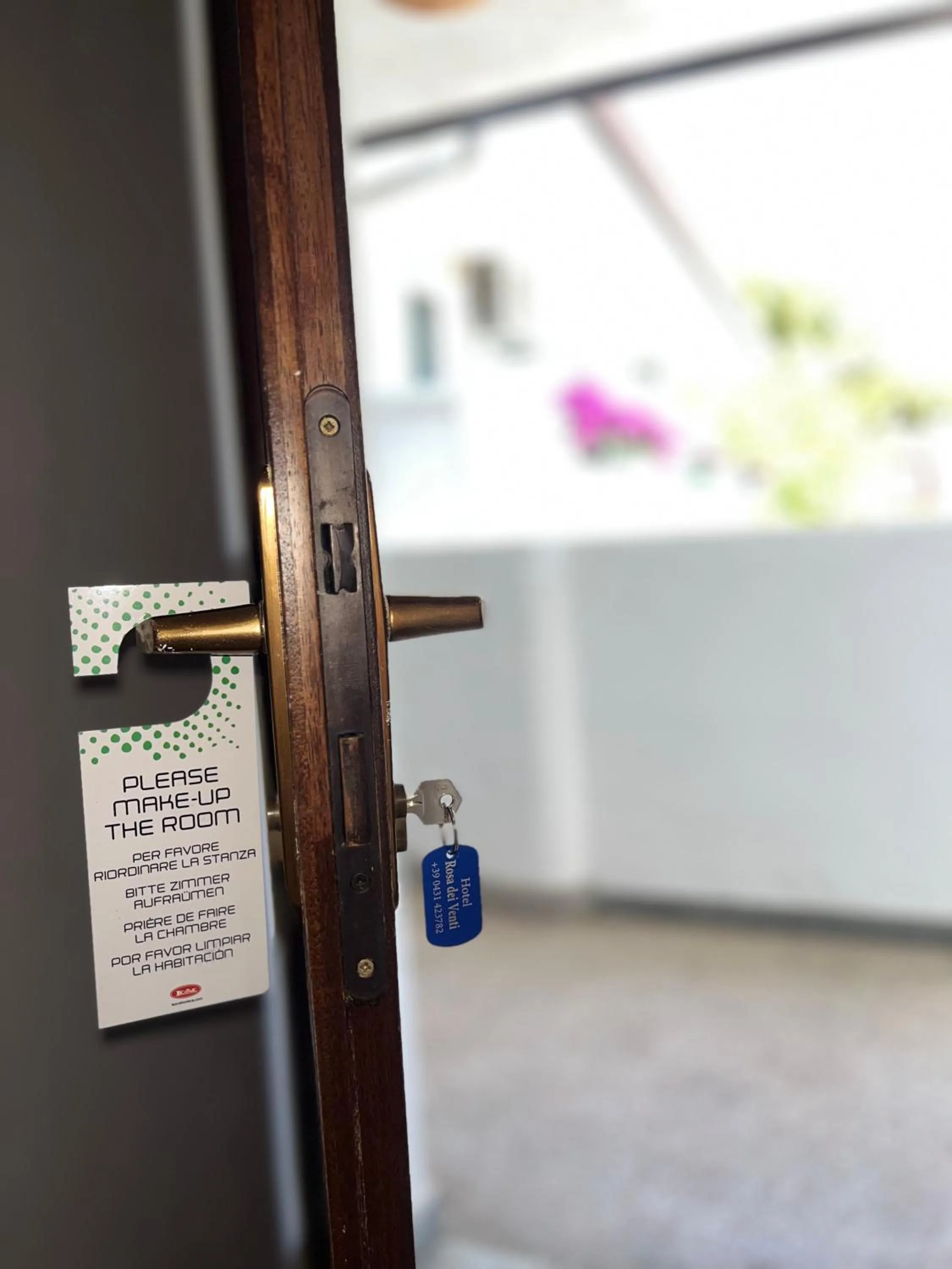 Decorative detail in Hotel Rosa Dei Venti