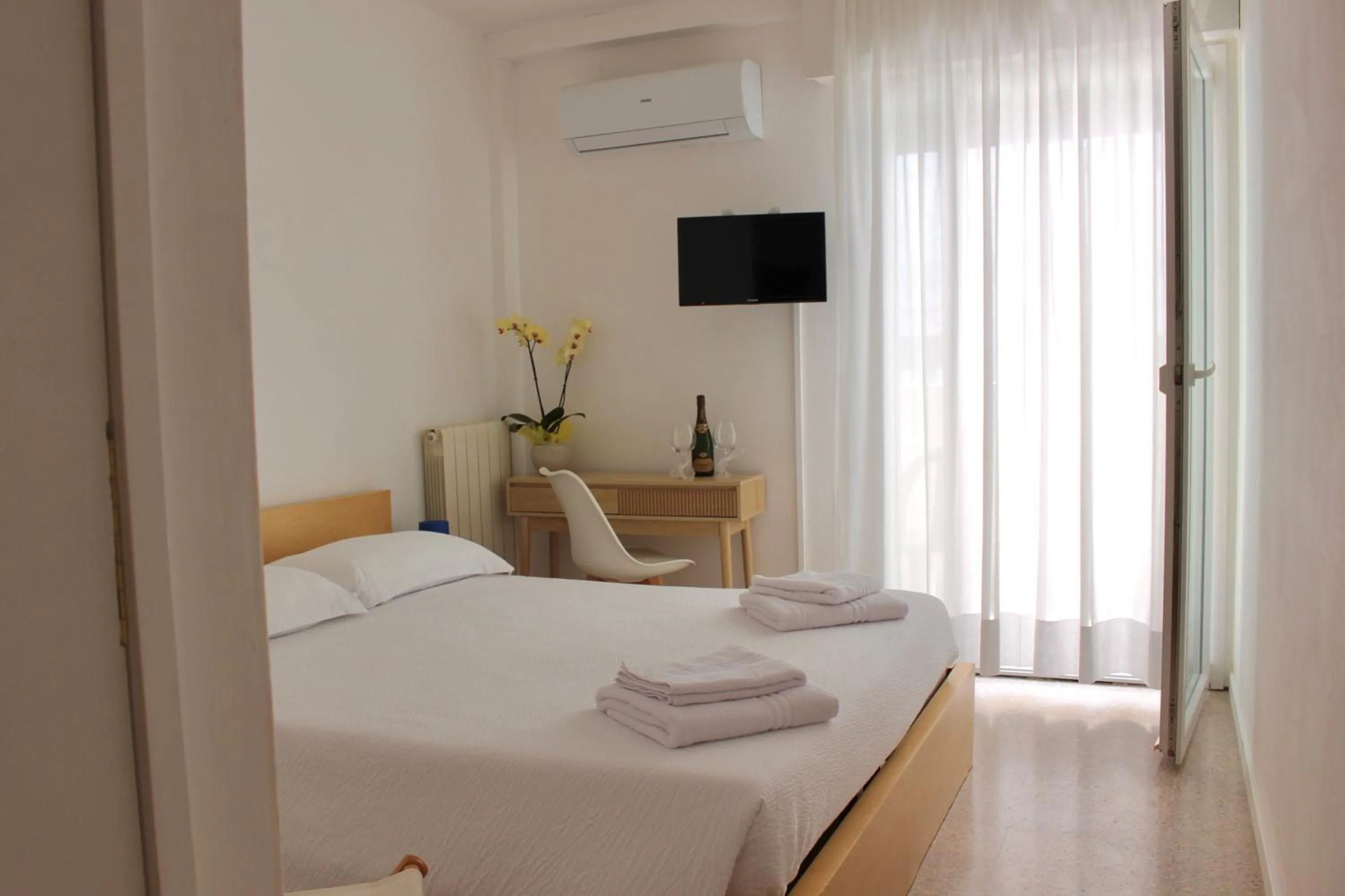 Bedroom, Bed in Hotel Rosa Dei Venti