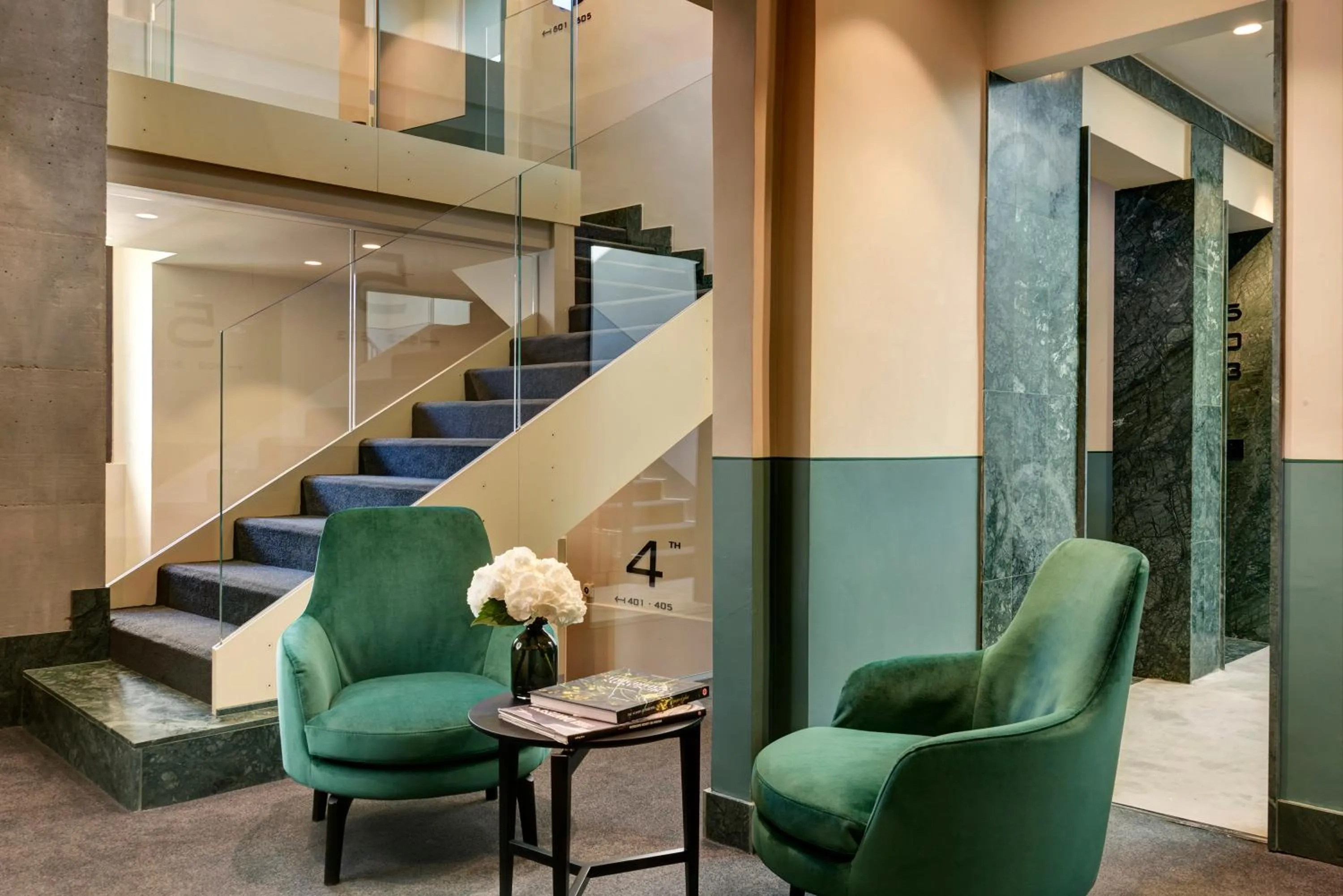 Seating area in Floren Hotel