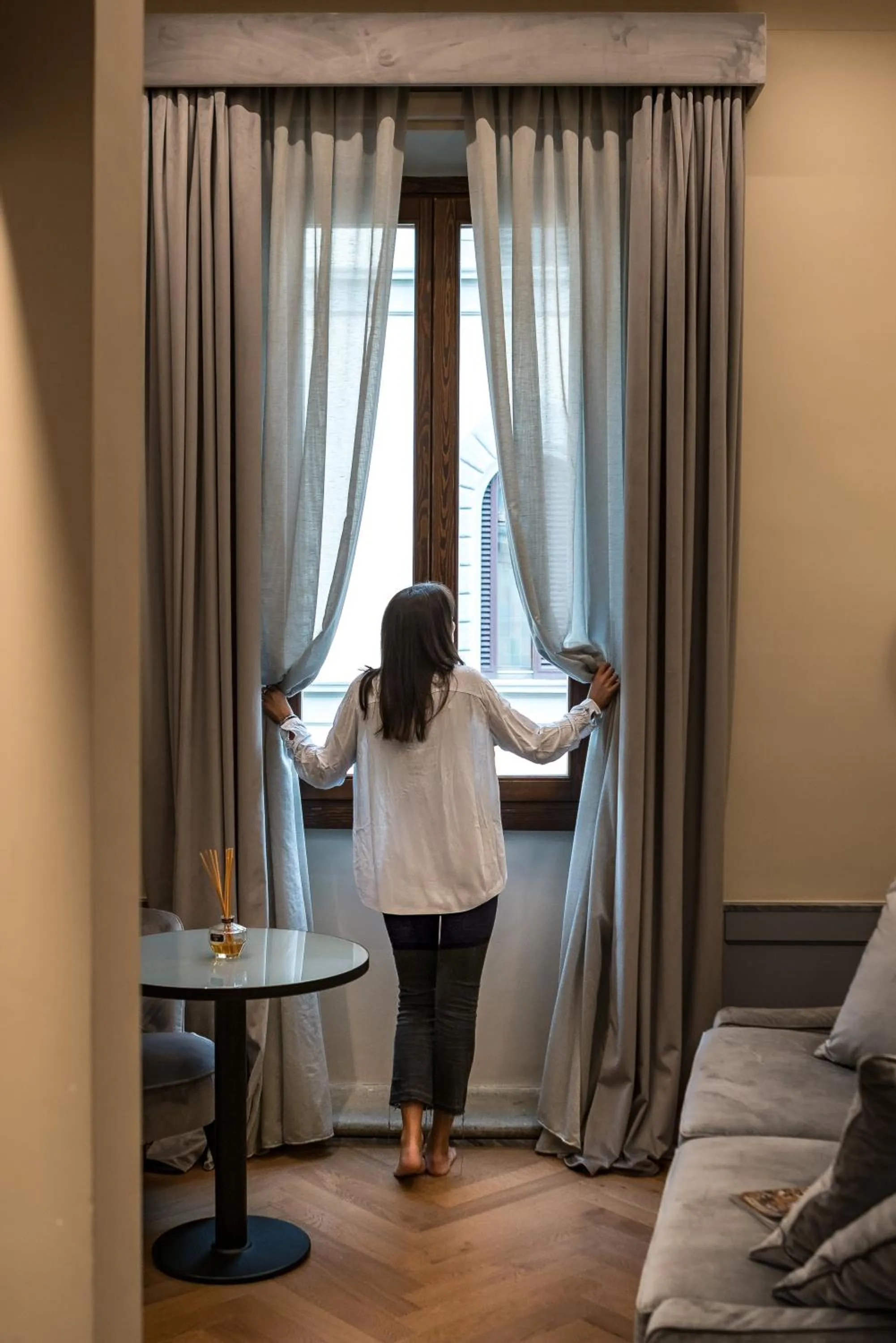 People, Bed in Floren Hotel