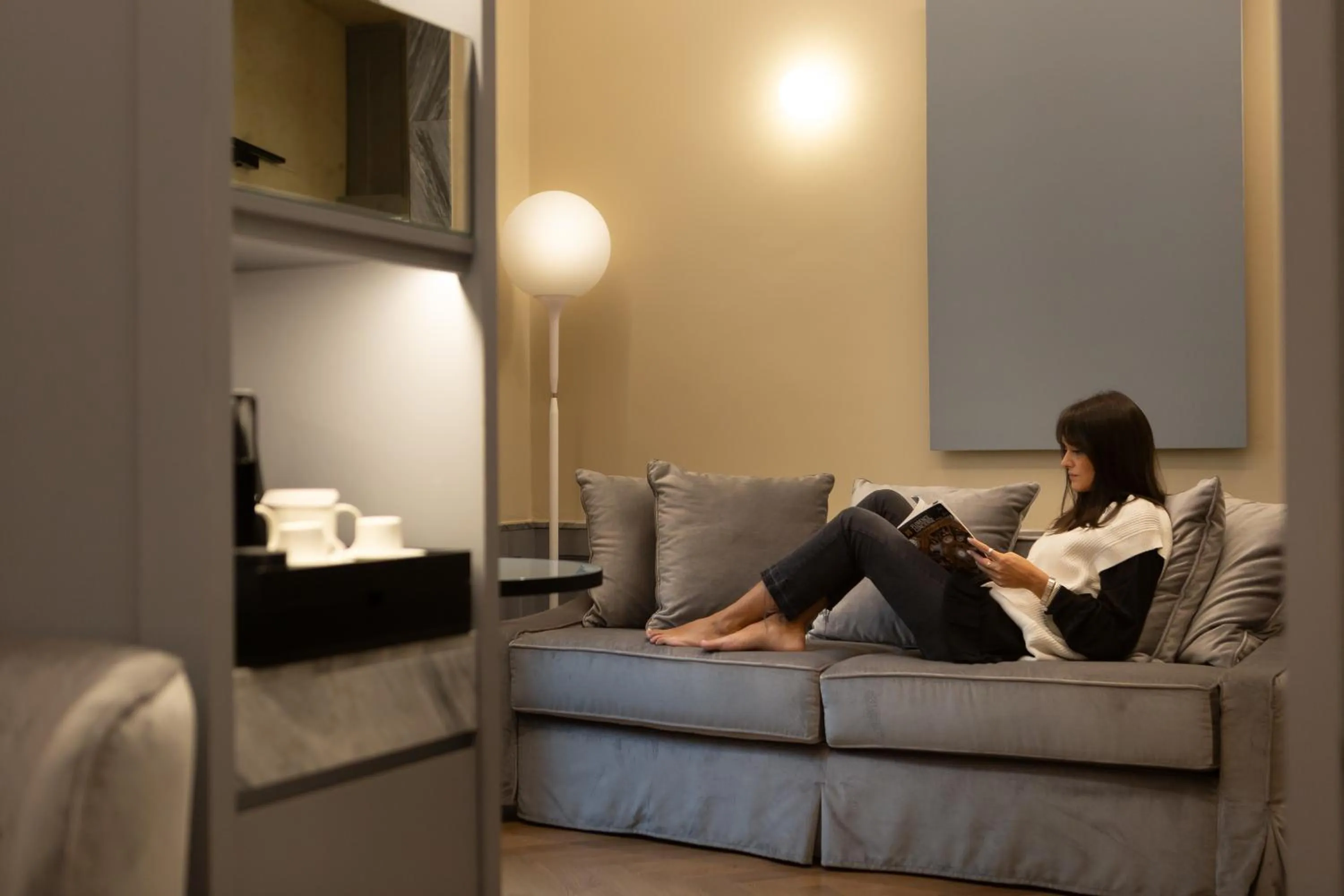 People in Floren Hotel