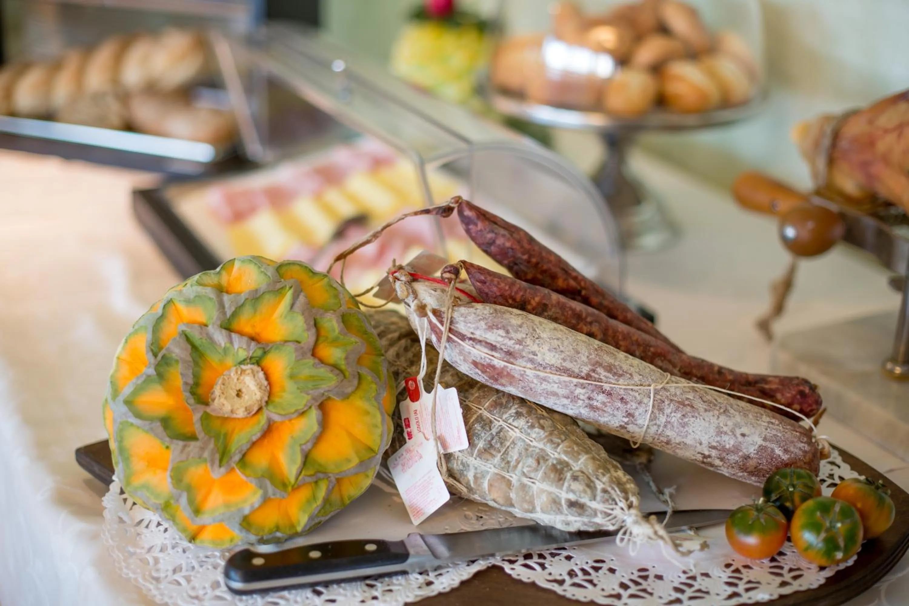 Food close-up in Agriturismo Il Sapore Della Luna