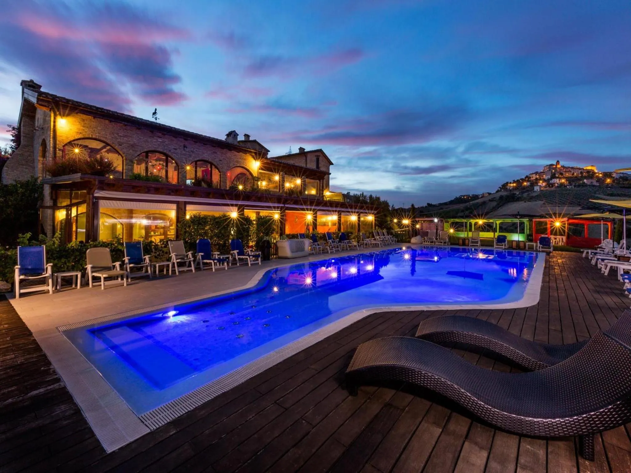 Property building in Agriturismo Il Sapore Della Luna