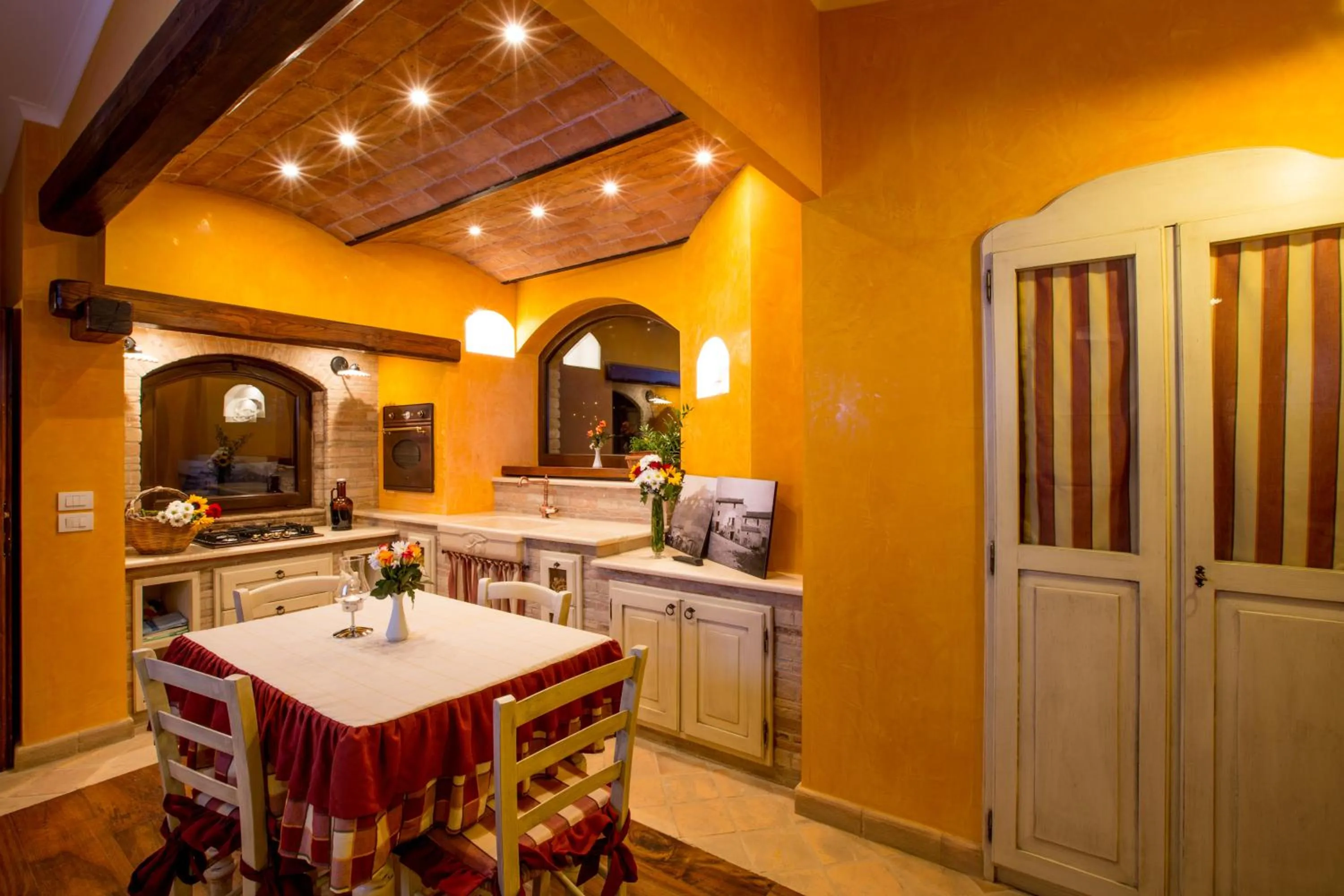 Dining area in Agriturismo Il Sapore Della Luna