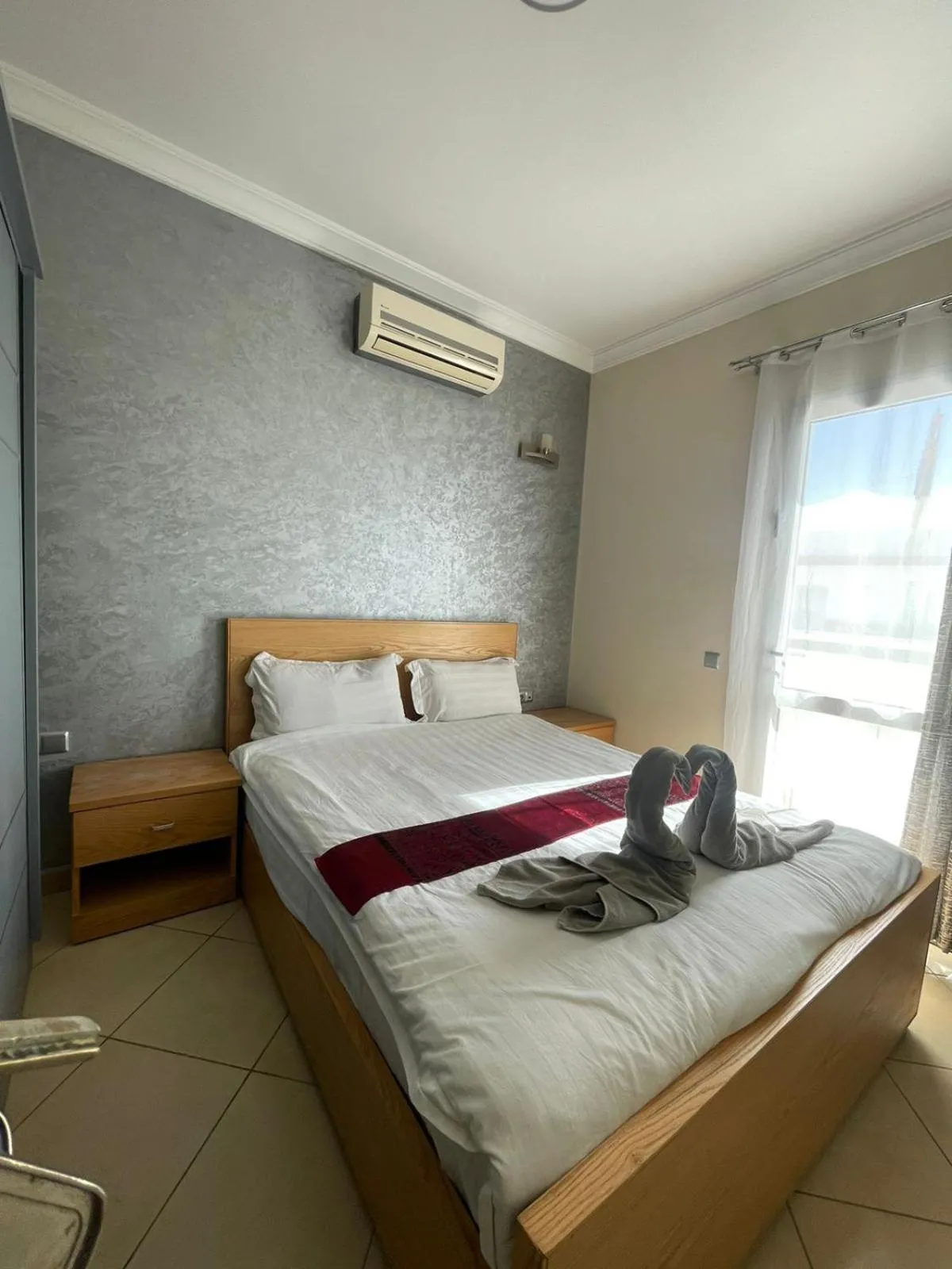 Bed in Appart Hôtel Founty Beach