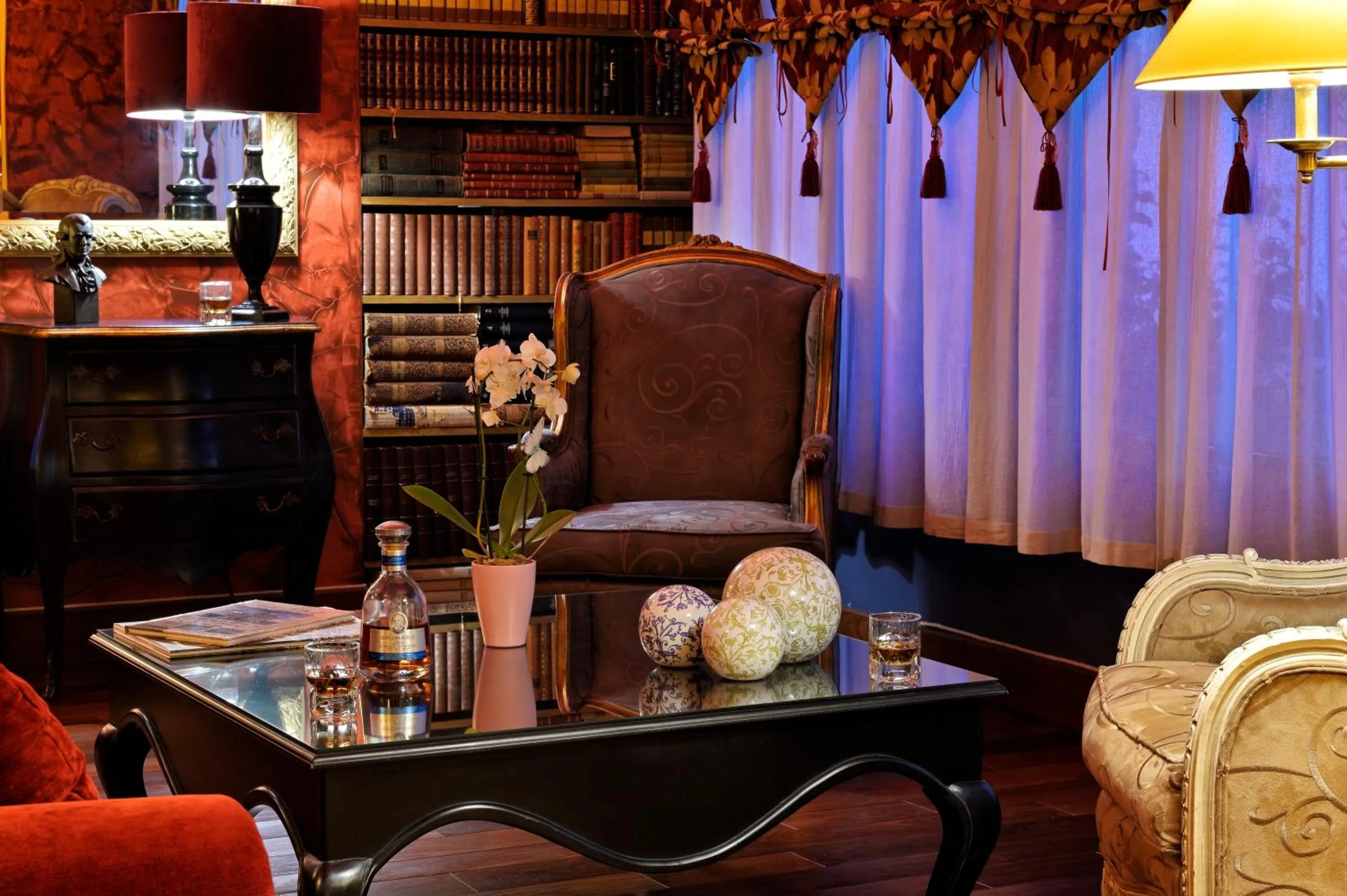 Lounge or bar in Hôtel Demeure Loredana