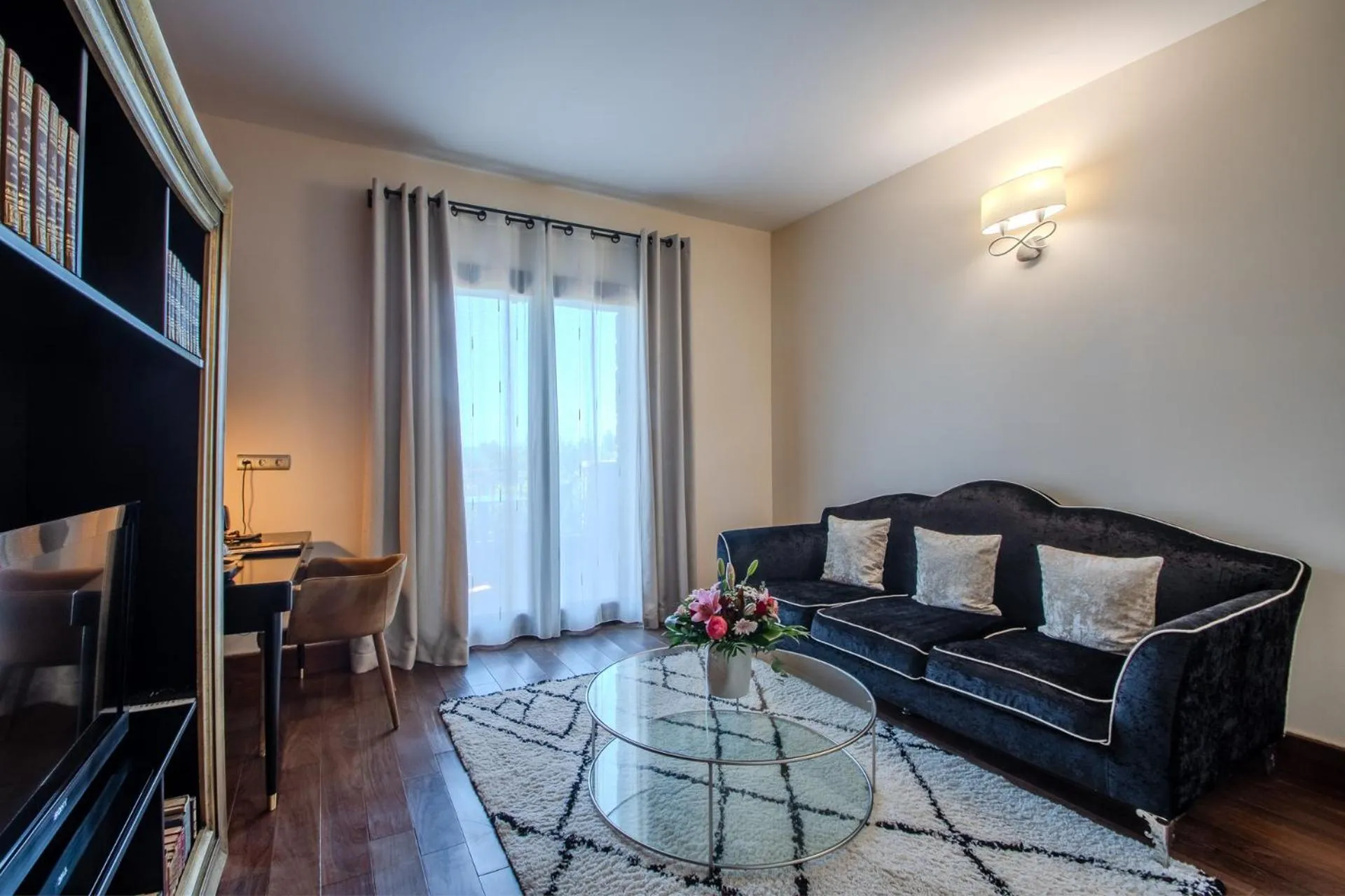 Seating area in Hôtel Demeure Loredana