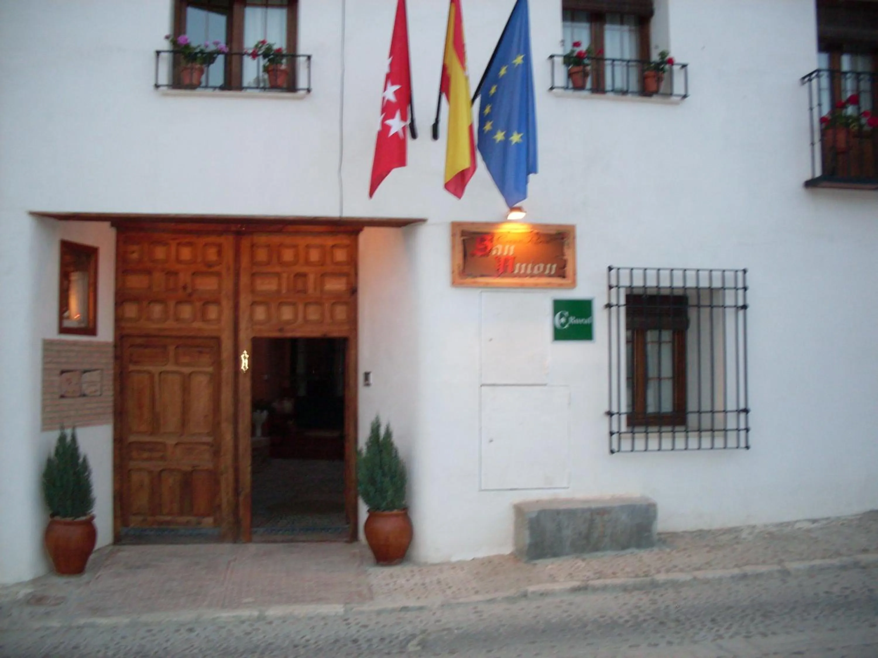 Facade/entrance in Hotel Casa Rural San Antón