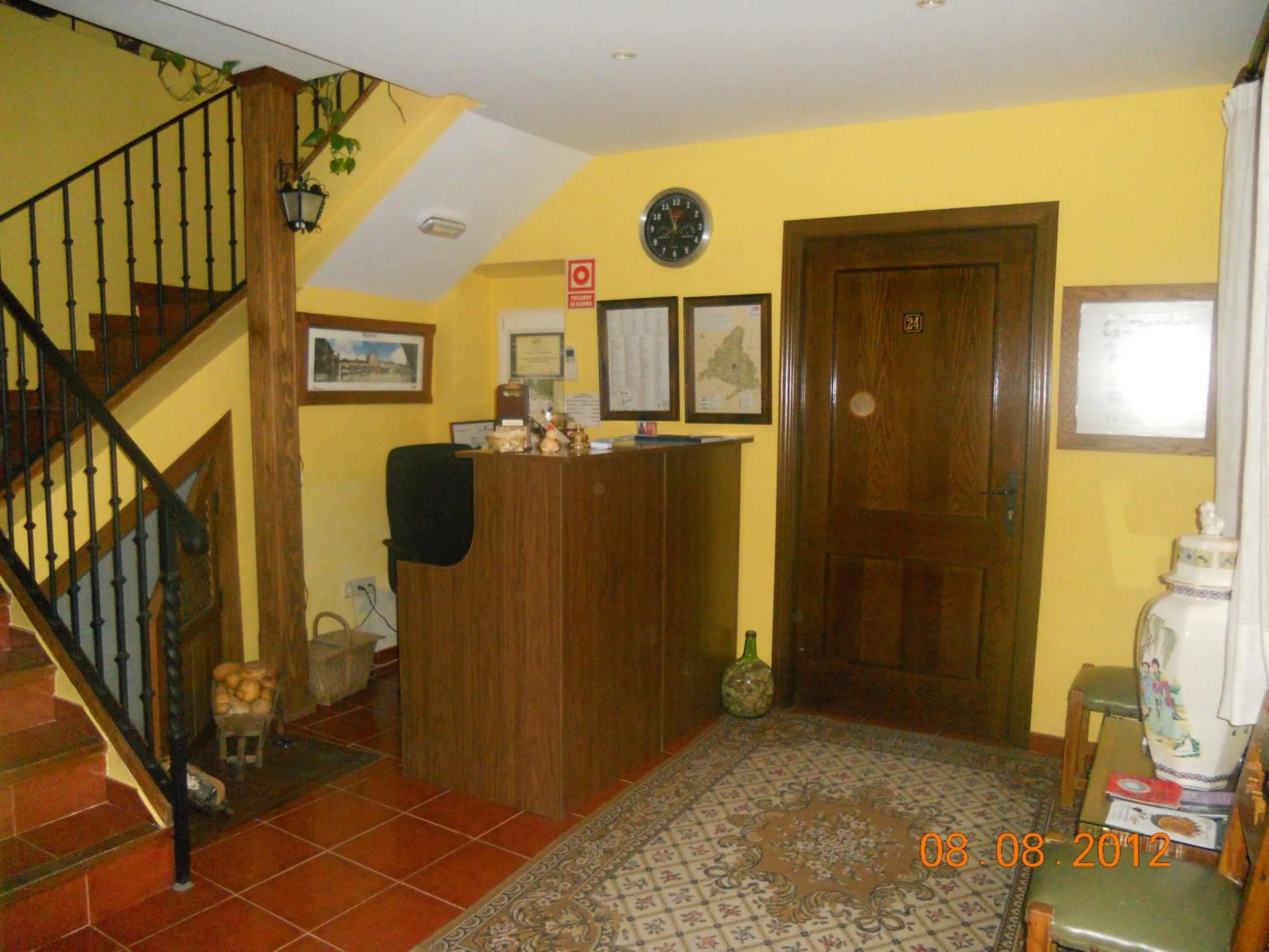 Lobby or reception in Hotel Casa Rural San Antón