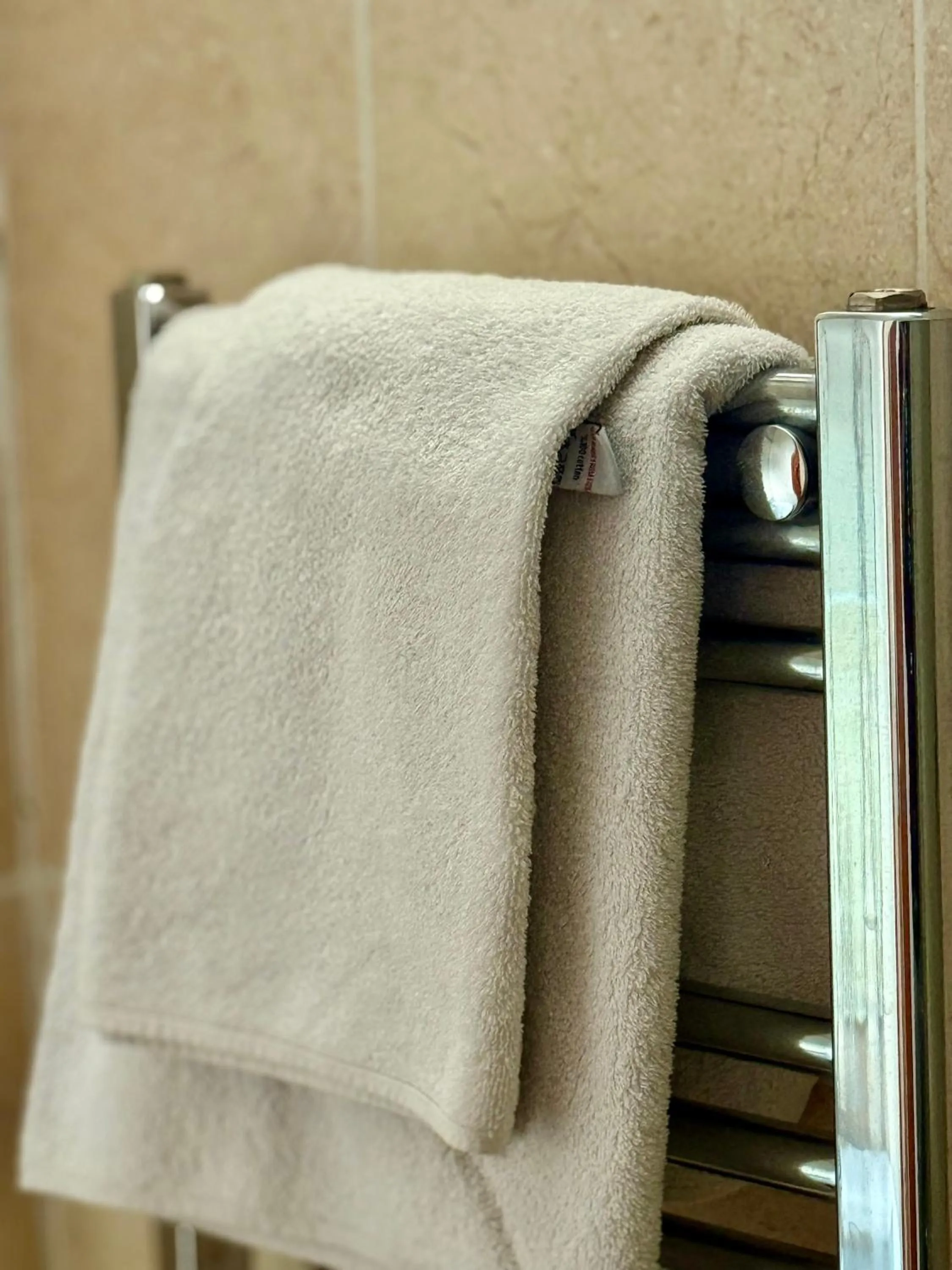 towels in Airport Guest House