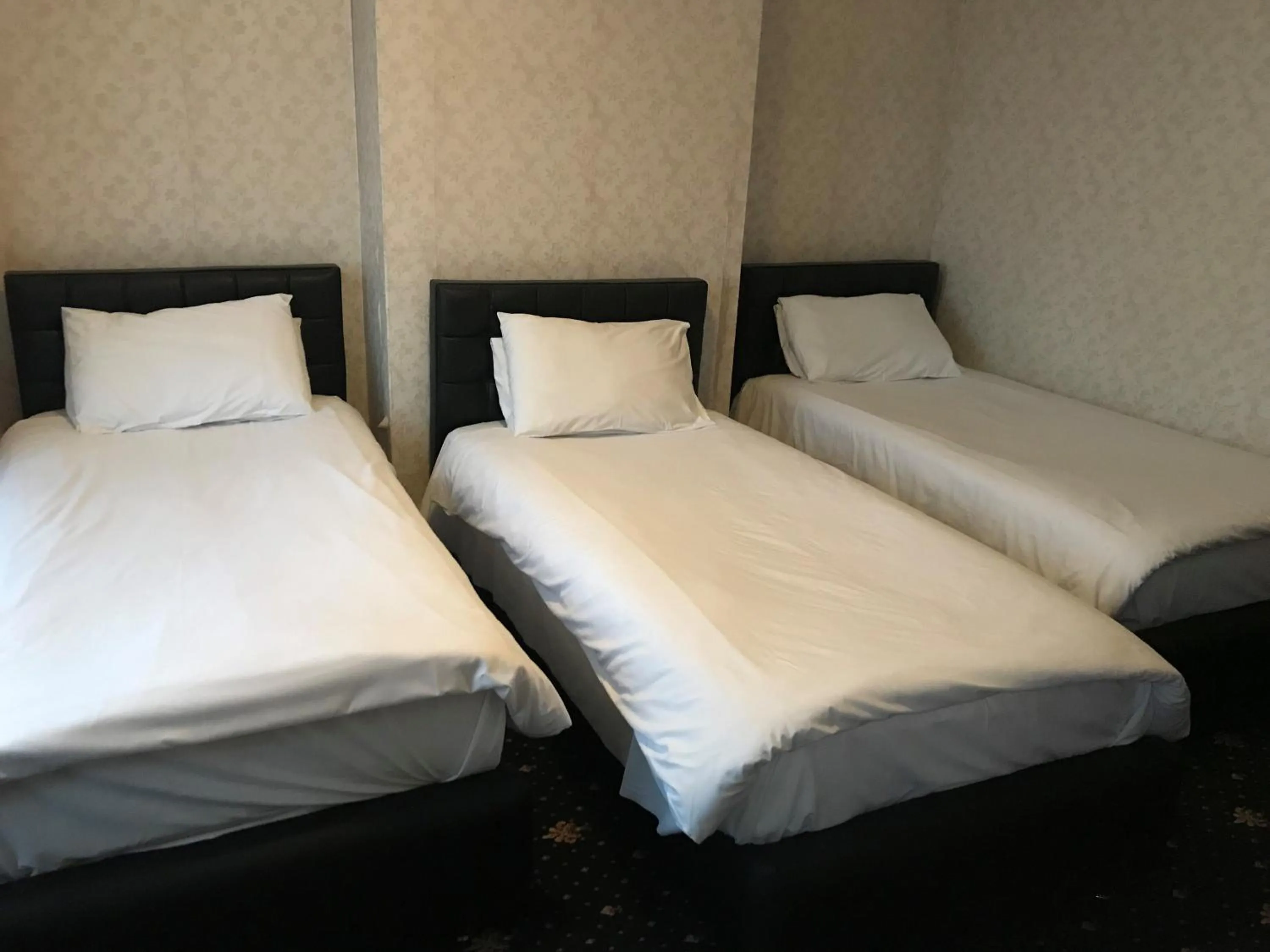 Bed in Airport Guest House