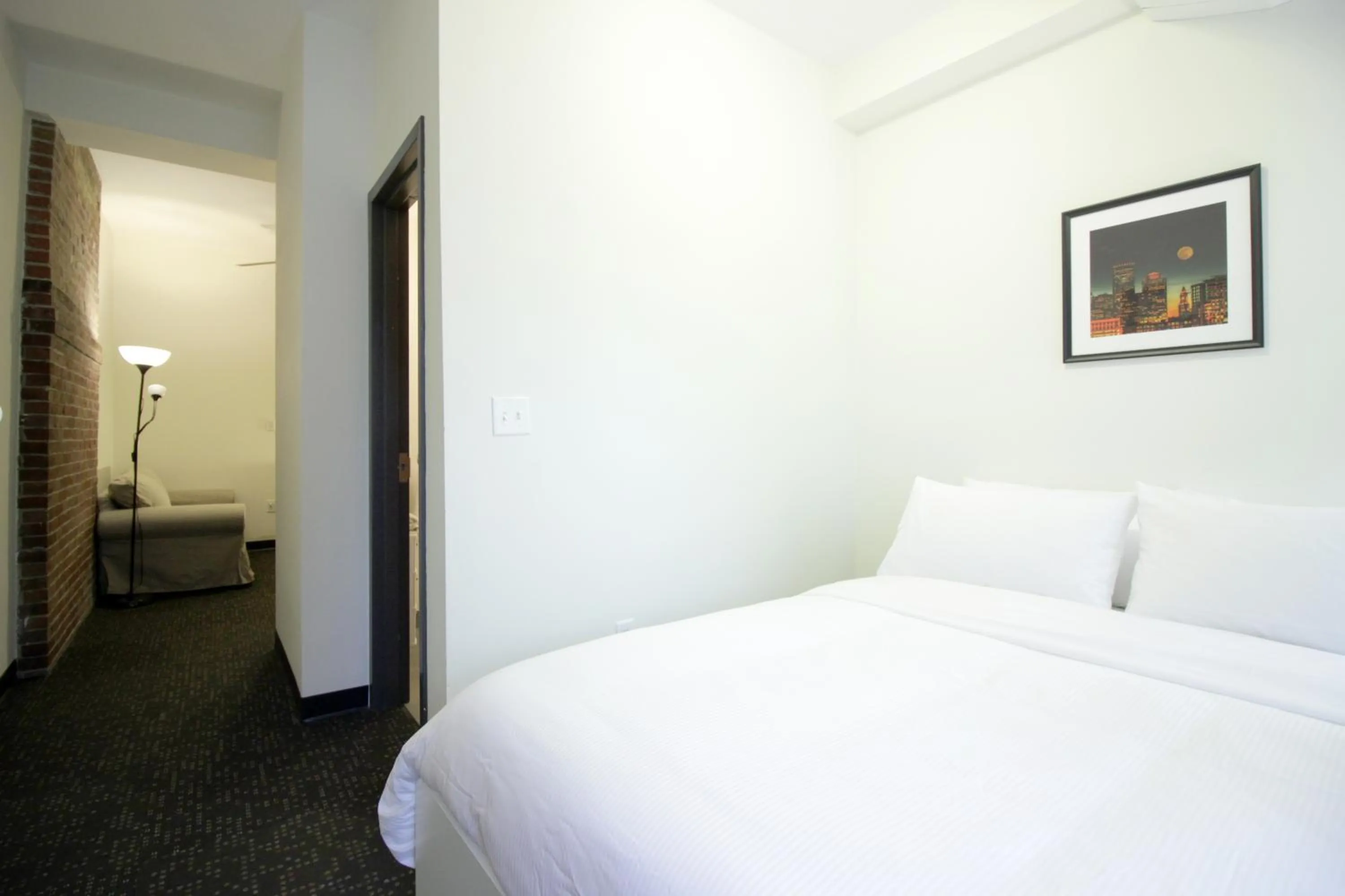 Bed in Temple Place Suites