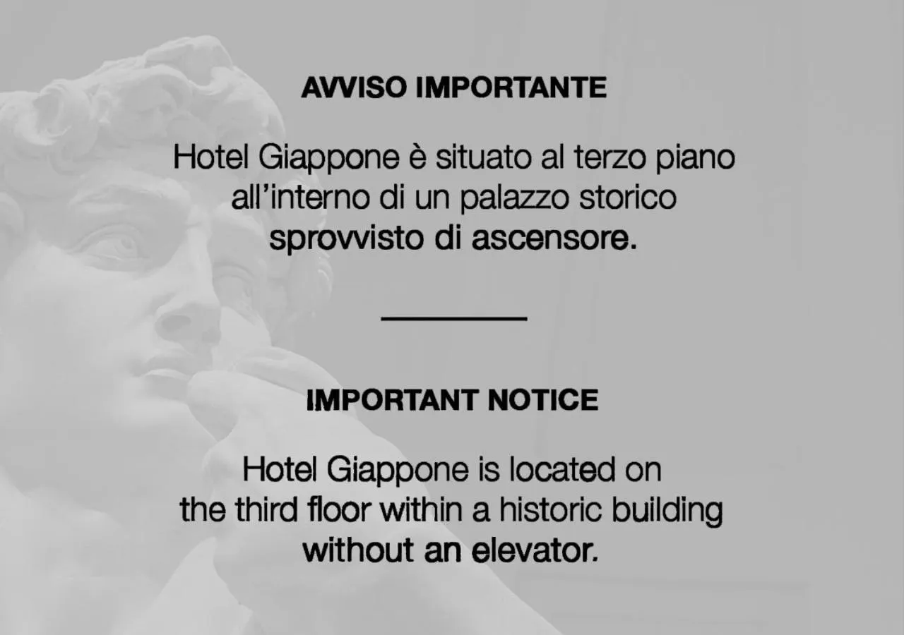 Logo/Certificate/Sign in Hotel Giappone