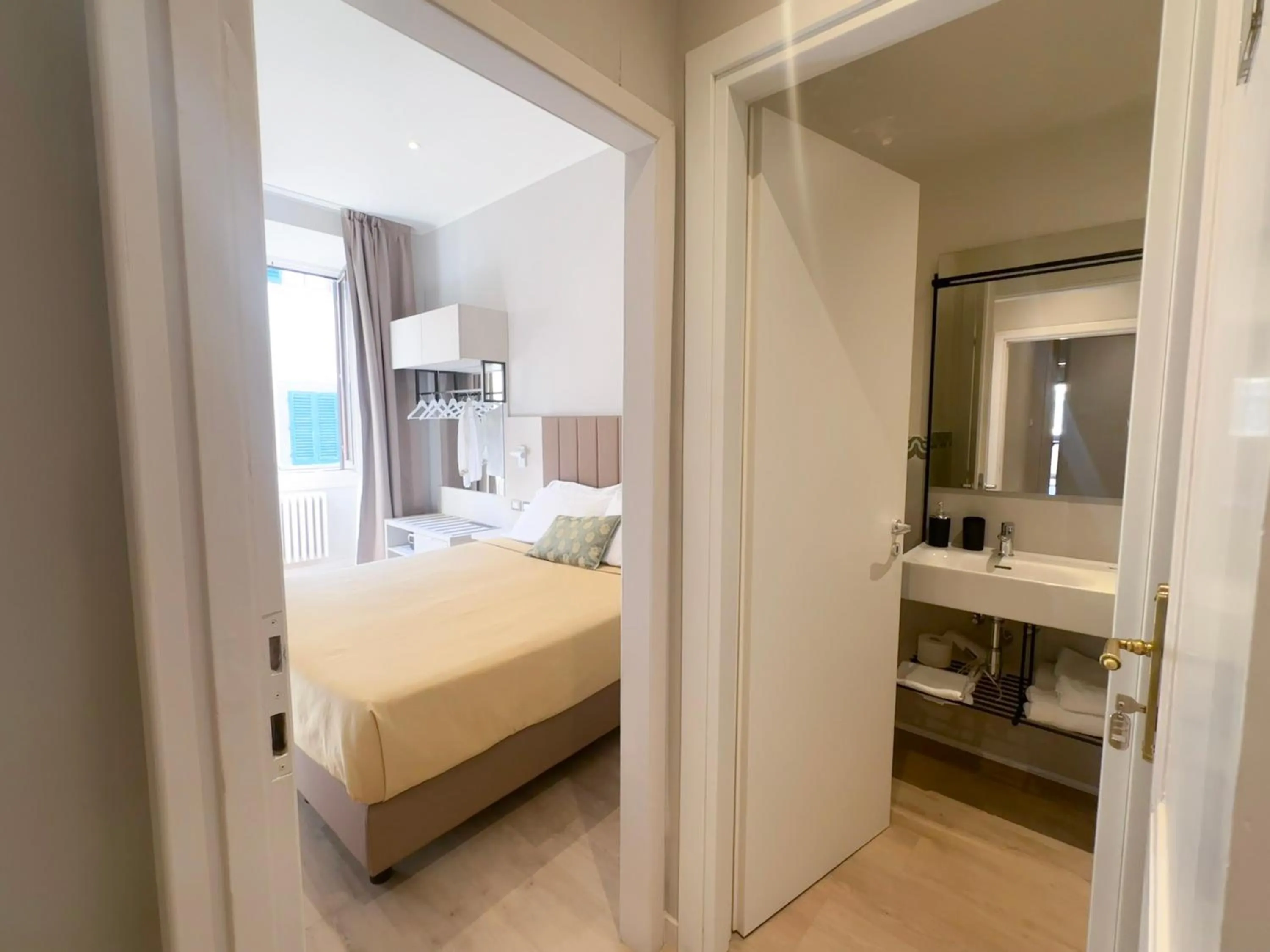 Bed in Hotel Giappone