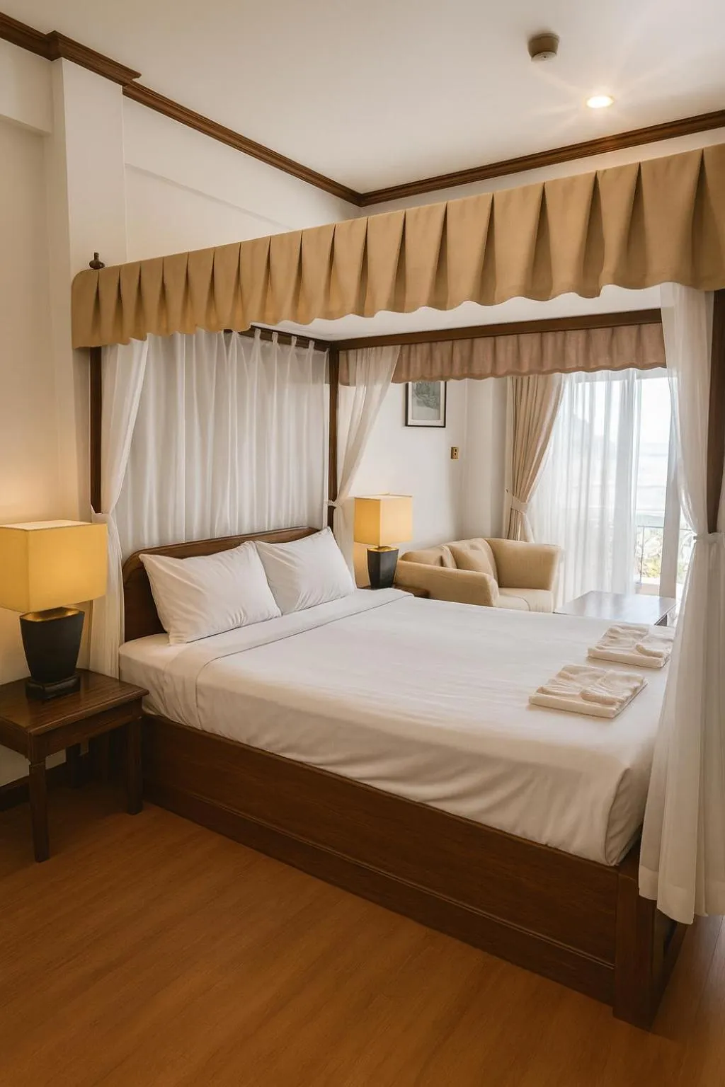 Bed in Orchid Hotel and Spa Kalim Bay