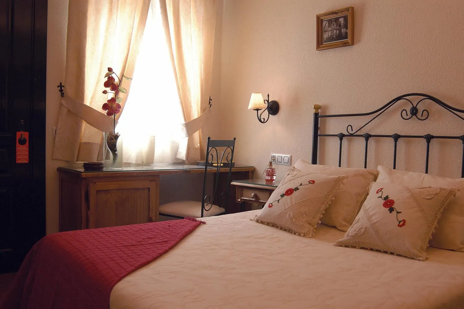 Bed in La Posada de Los Comediantes