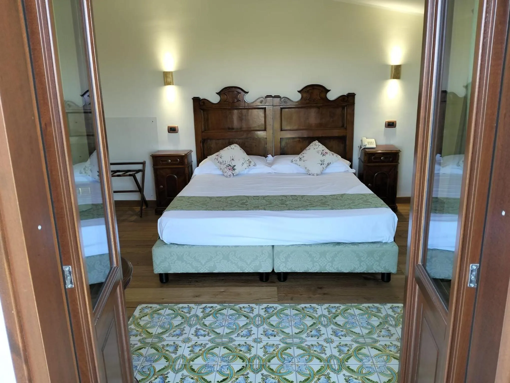 Bed in Hotel Foresteria Baglio Della Luna