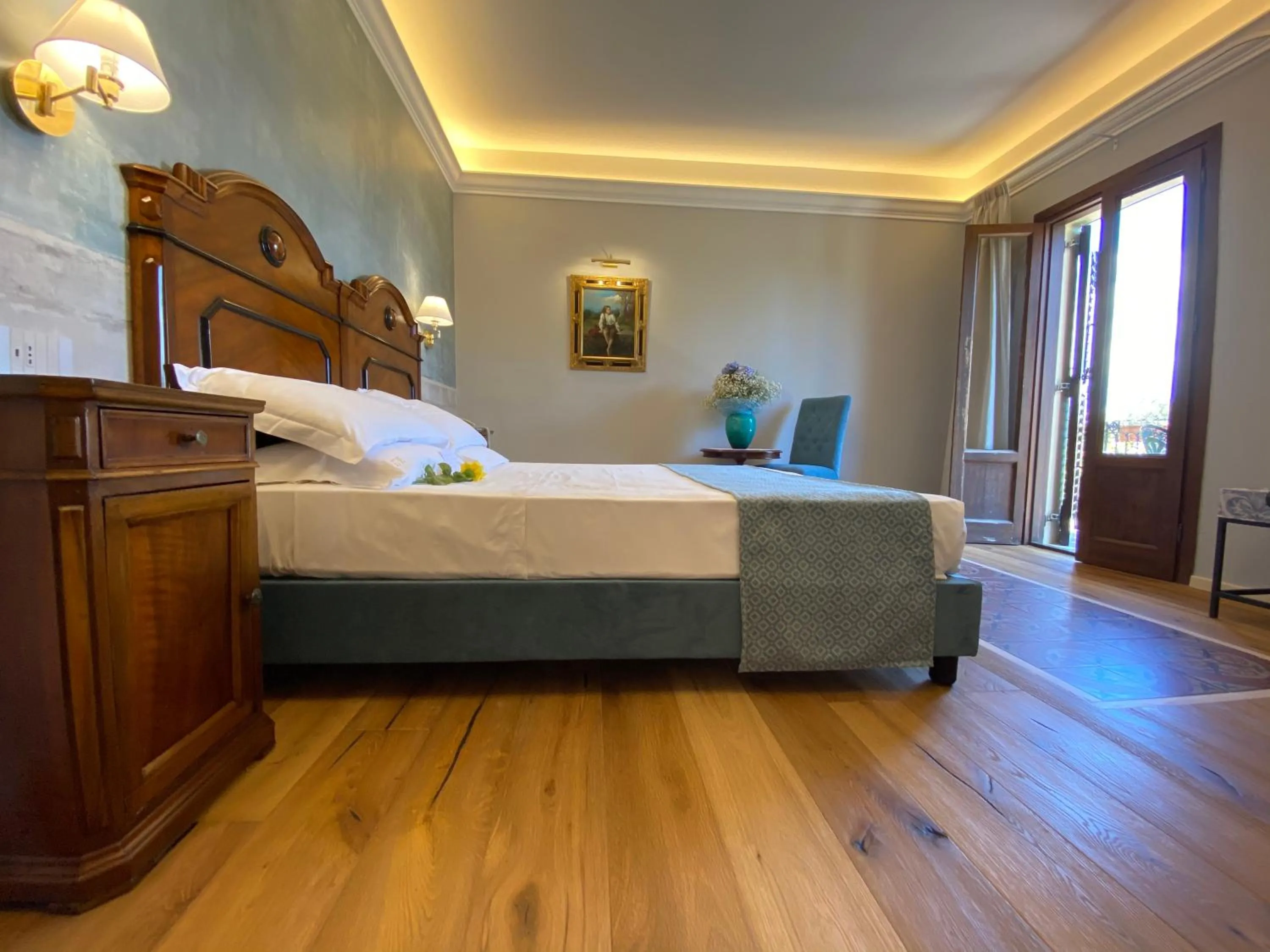 Bed in Hotel Foresteria Baglio Della Luna