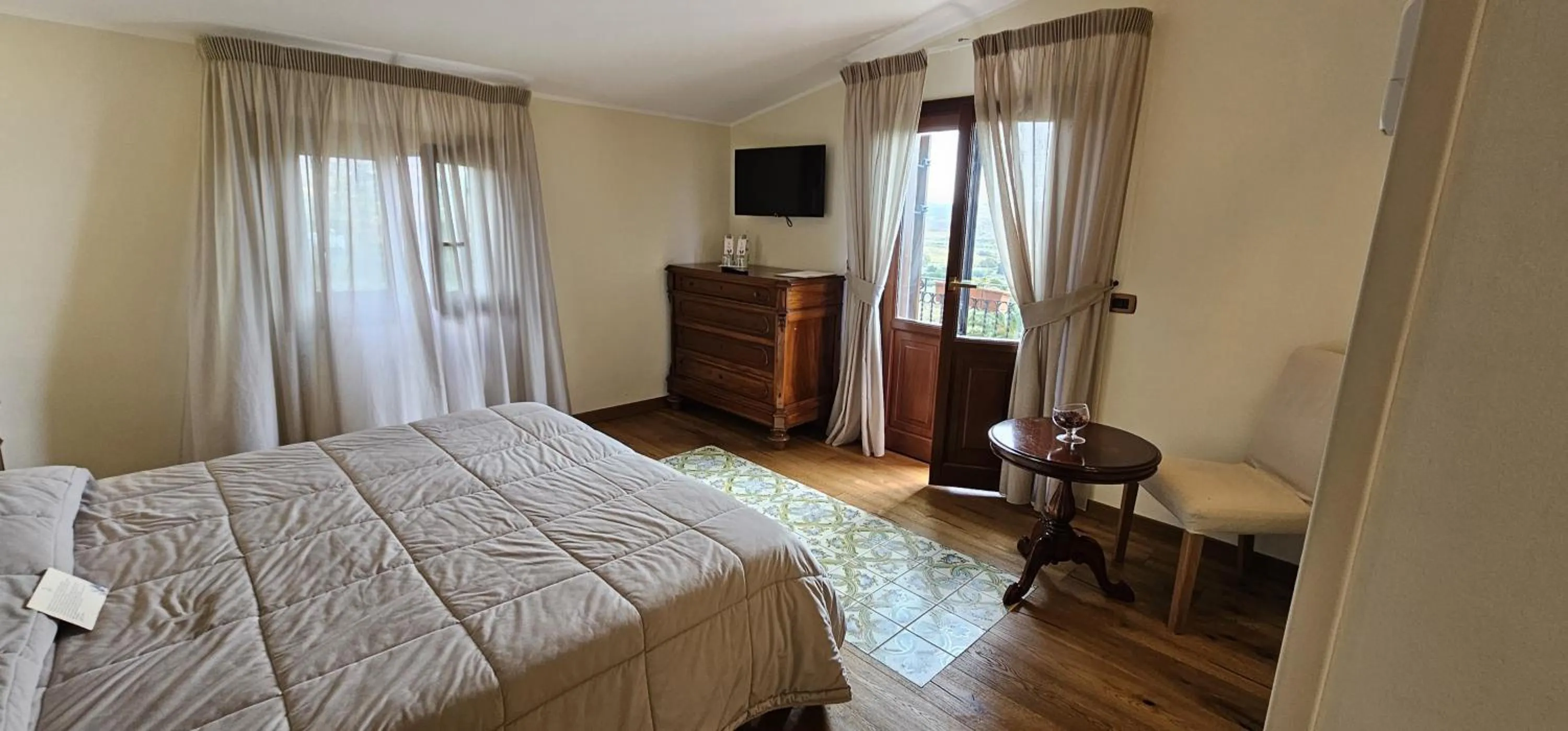 Bed in Hotel Foresteria Baglio Della Luna