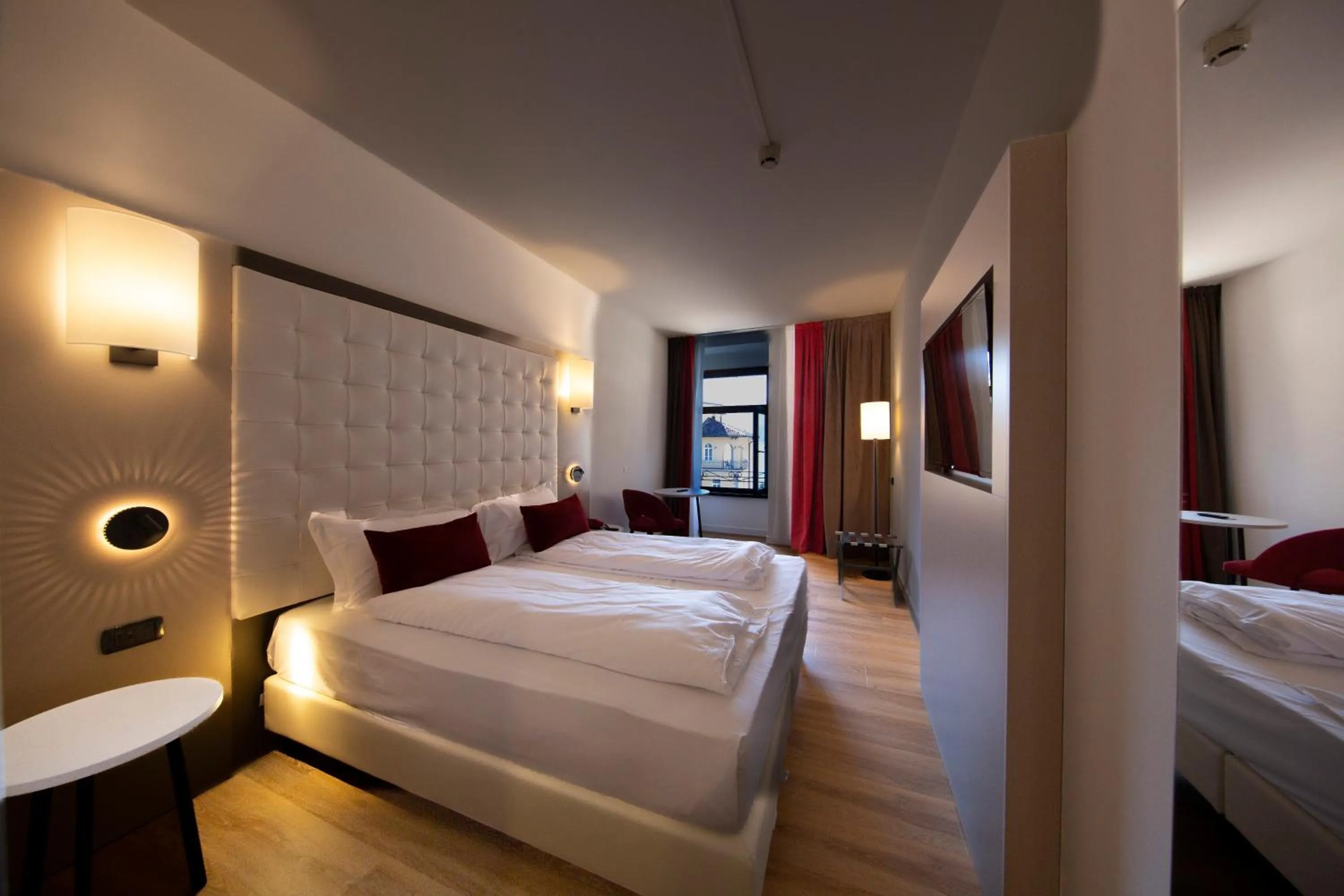 Bedroom, Bed in Hotel Centrale