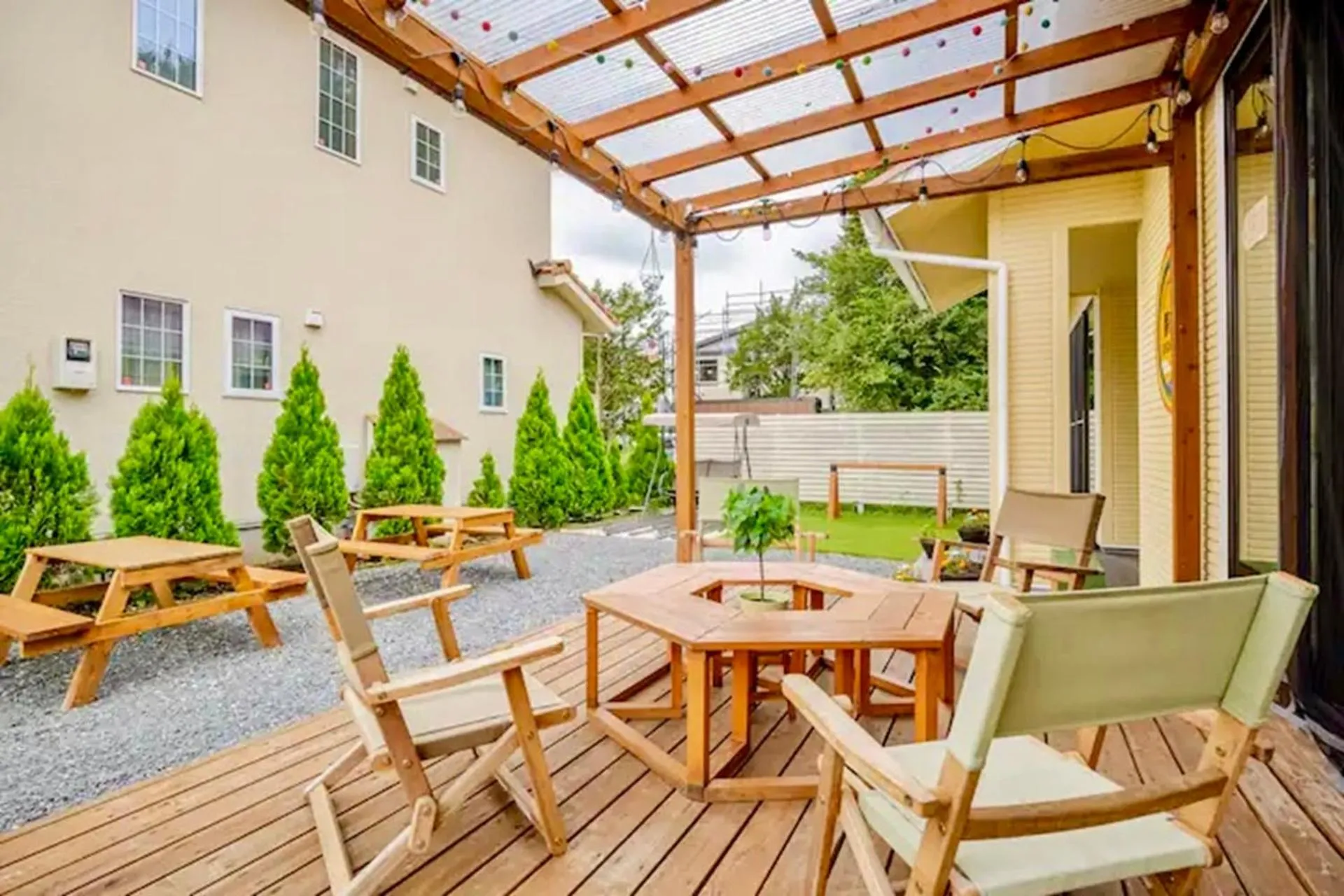 Balcony/Terrace in Guesthouse Murabito