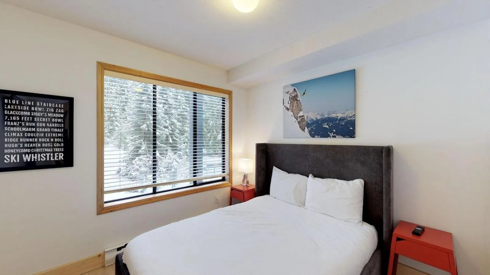 Bed in Powderhorn by Whistler Blackcomb Vacation Rentals
