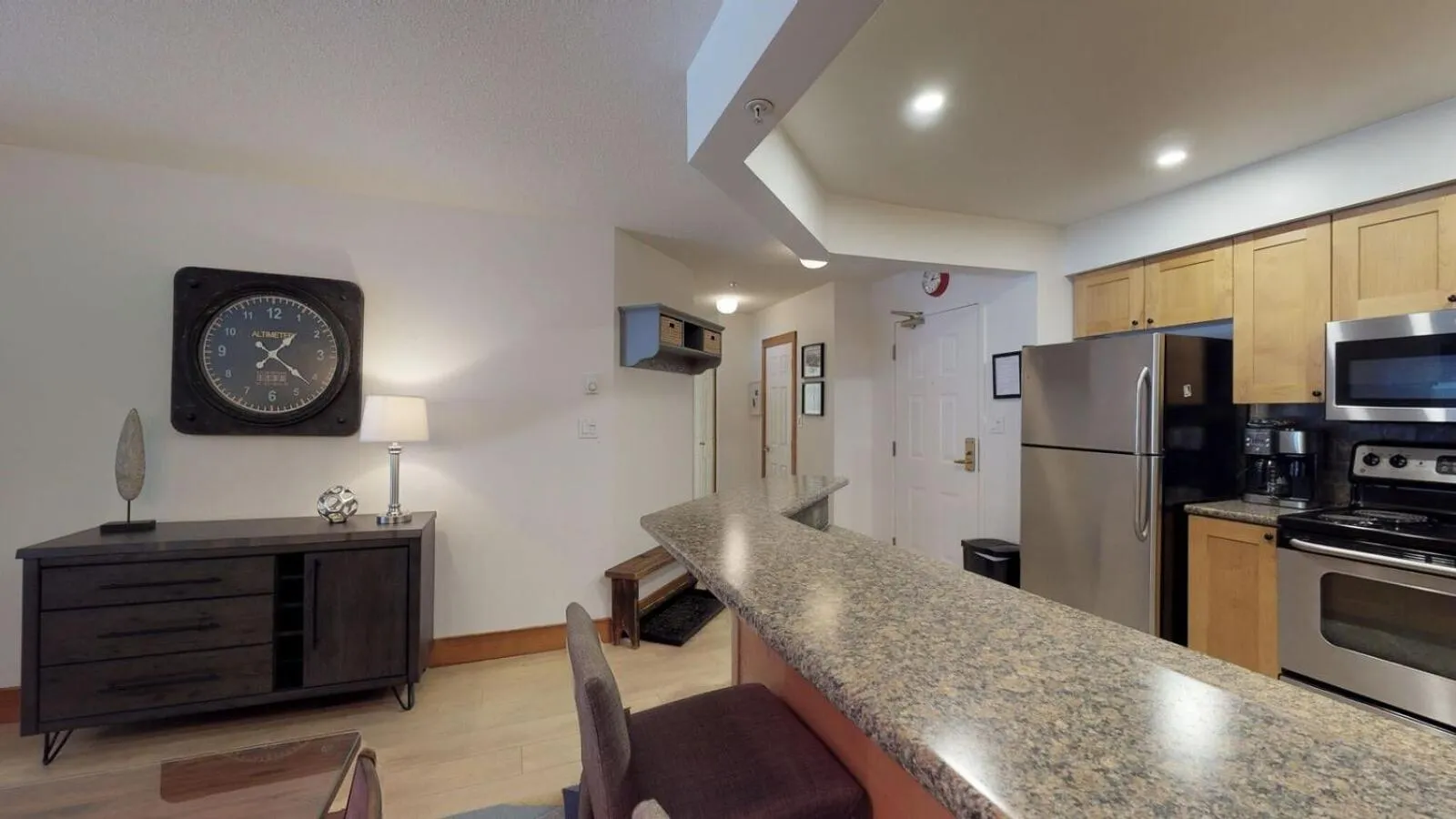 Kitchen or kitchenette in Powderhorn by Whistler Blackcomb Vacation Rentals