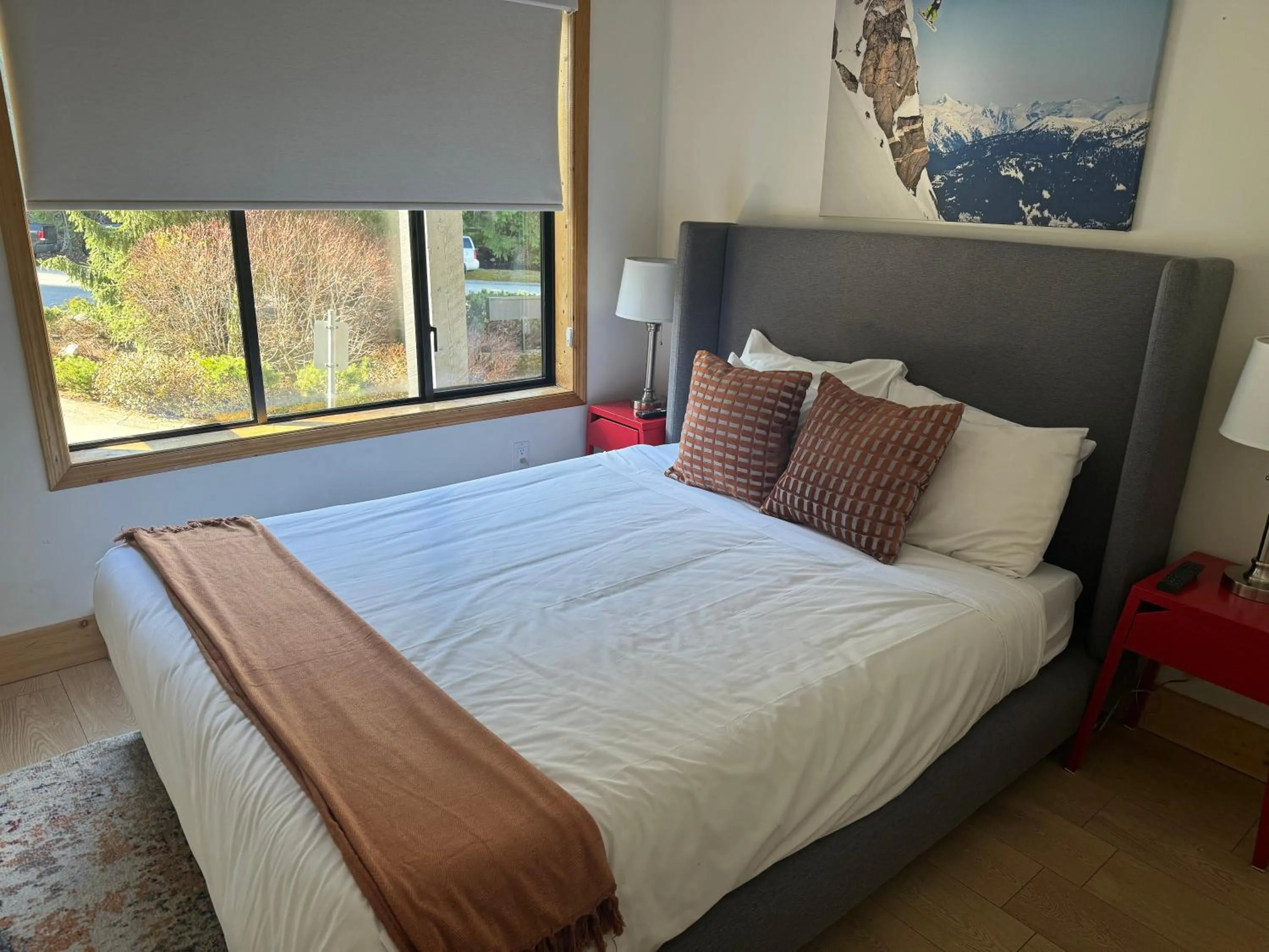 Bedroom, Bed in Powderhorn by Whistler Blackcomb Vacation Rentals