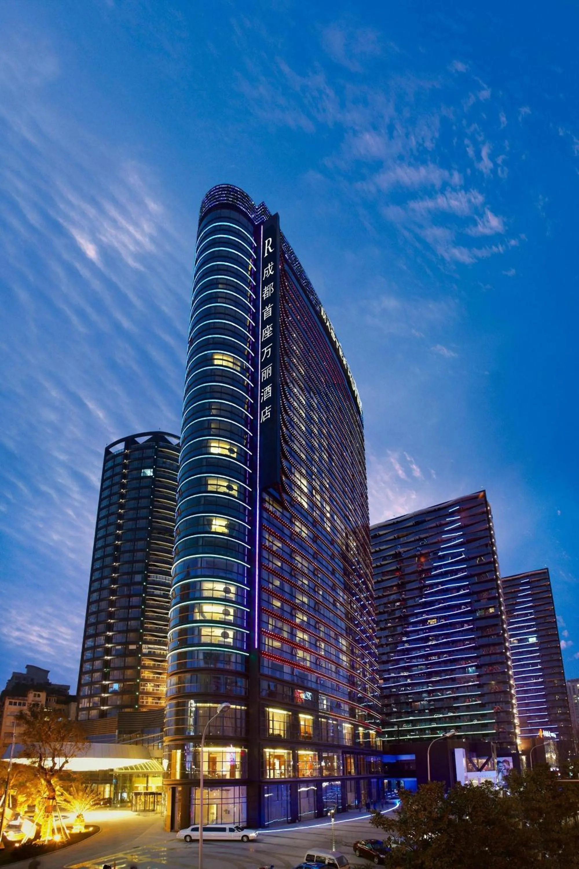 Property building in Renaissance Chengdu Hotel
