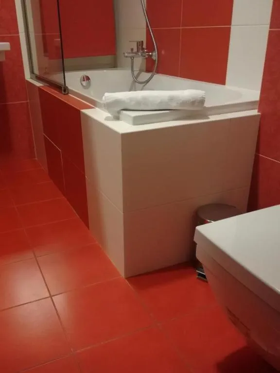 Bathroom in Hotelík Košice