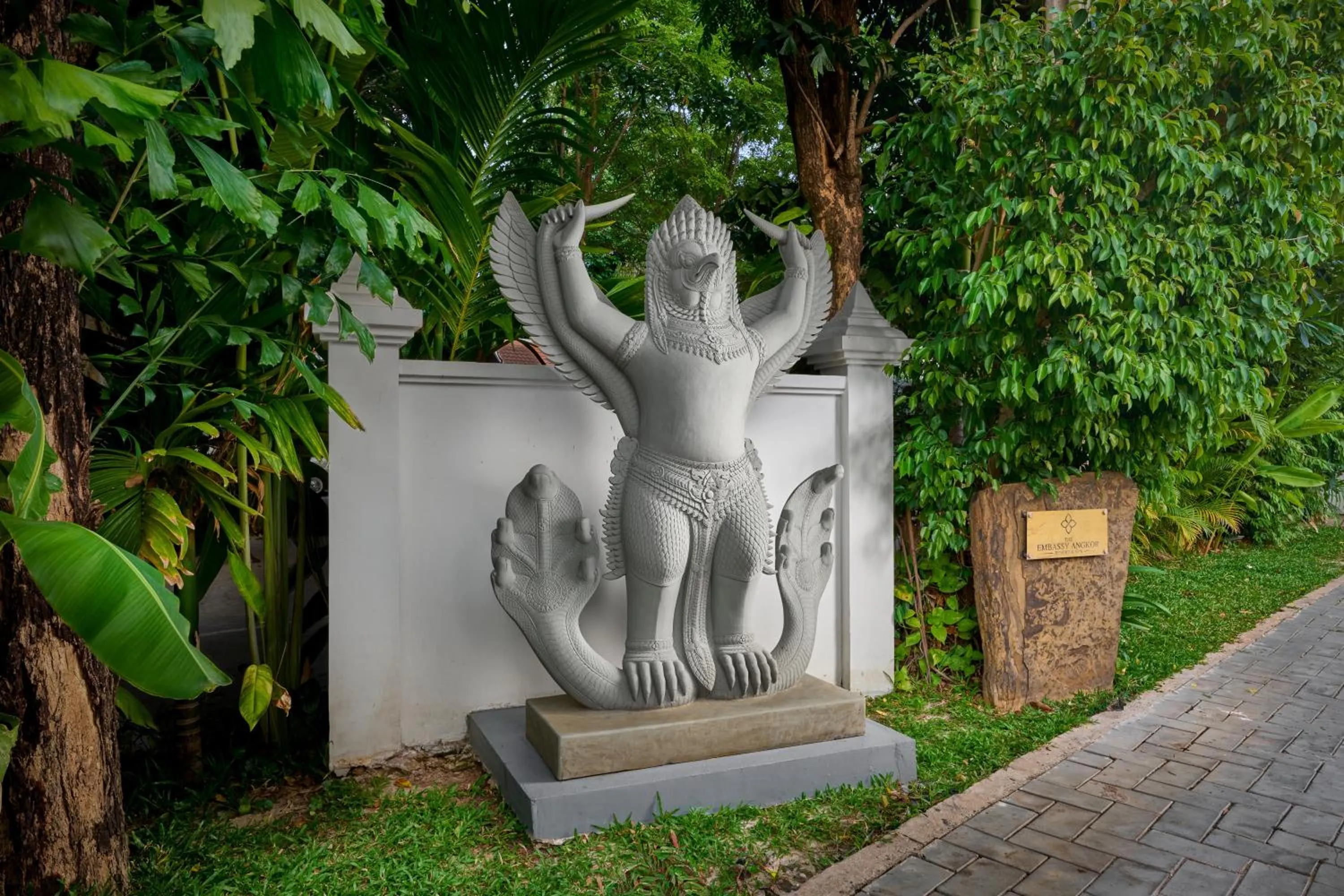 Facade/entrance in The Embassy Angkor Resort & Spa