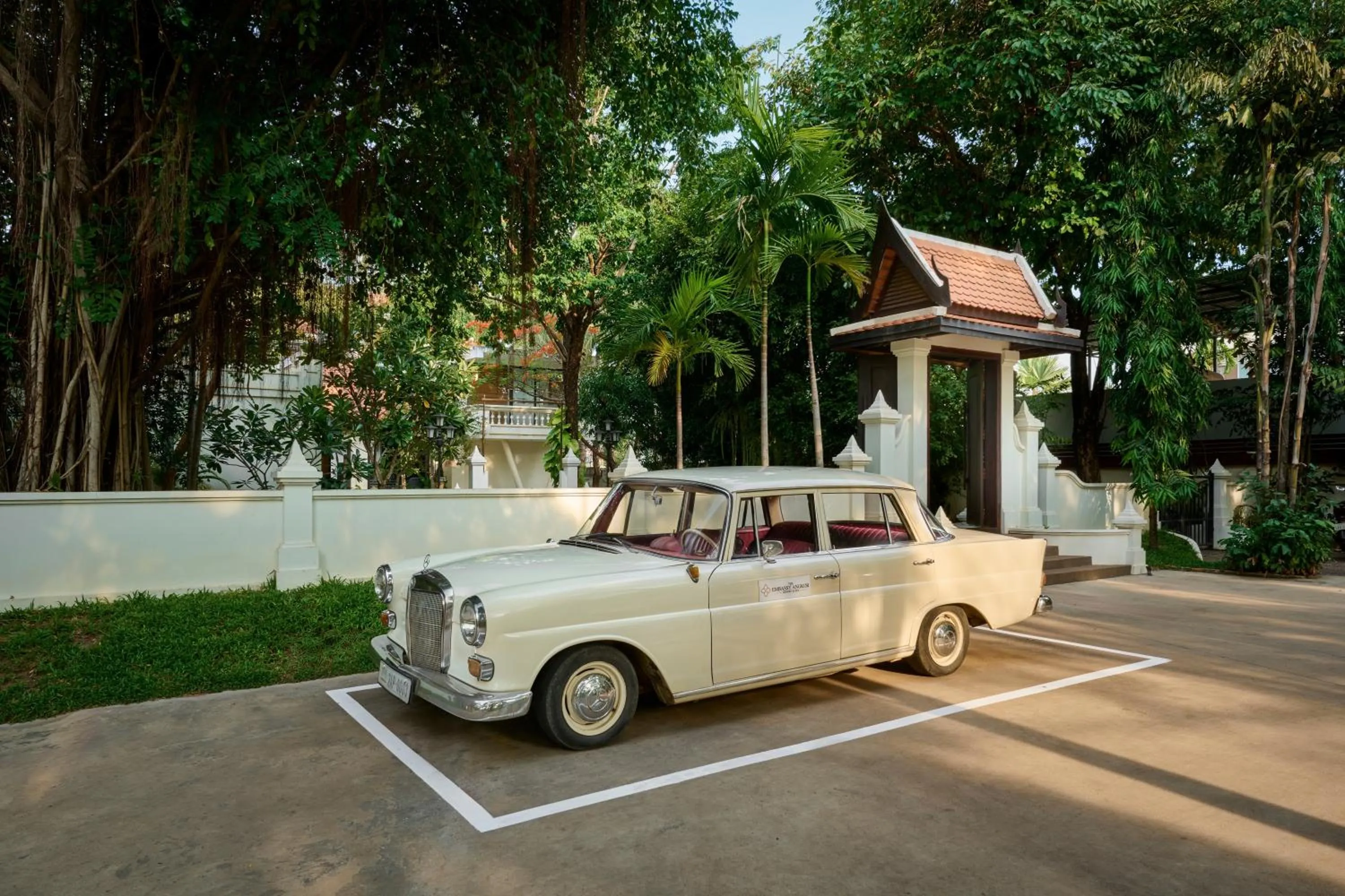 Facade/entrance in The Embassy Angkor Resort & Spa