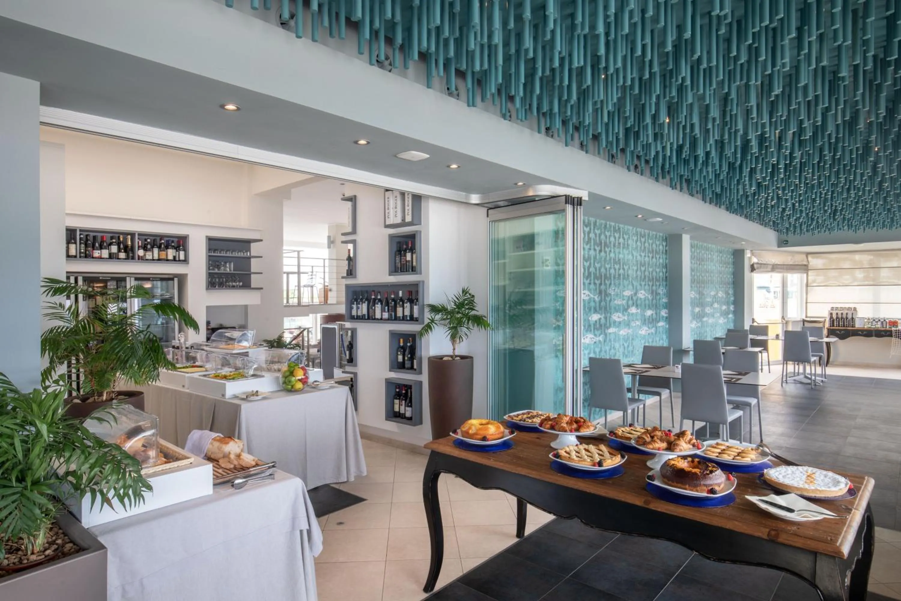 Breakfast in Hotel Miramare