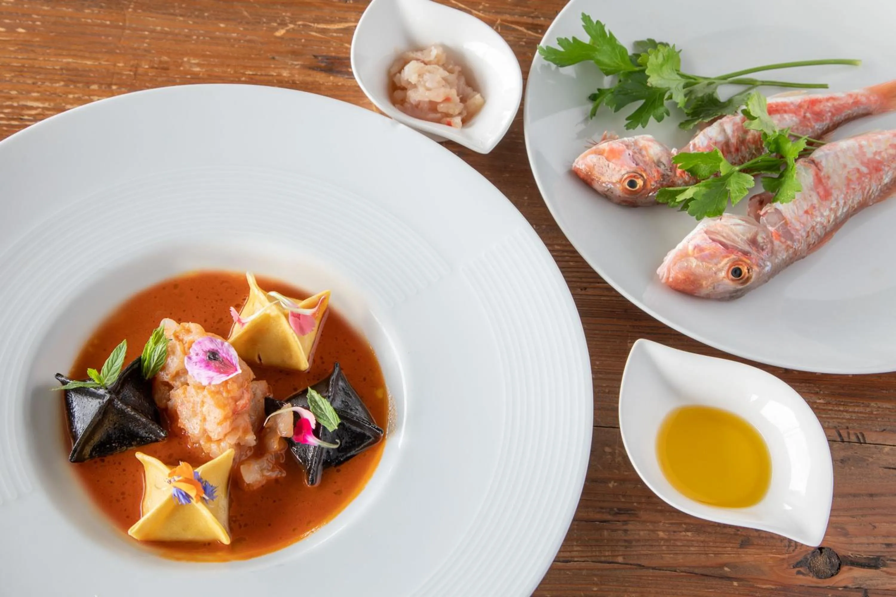 Food and drinks in Hotel Miramare