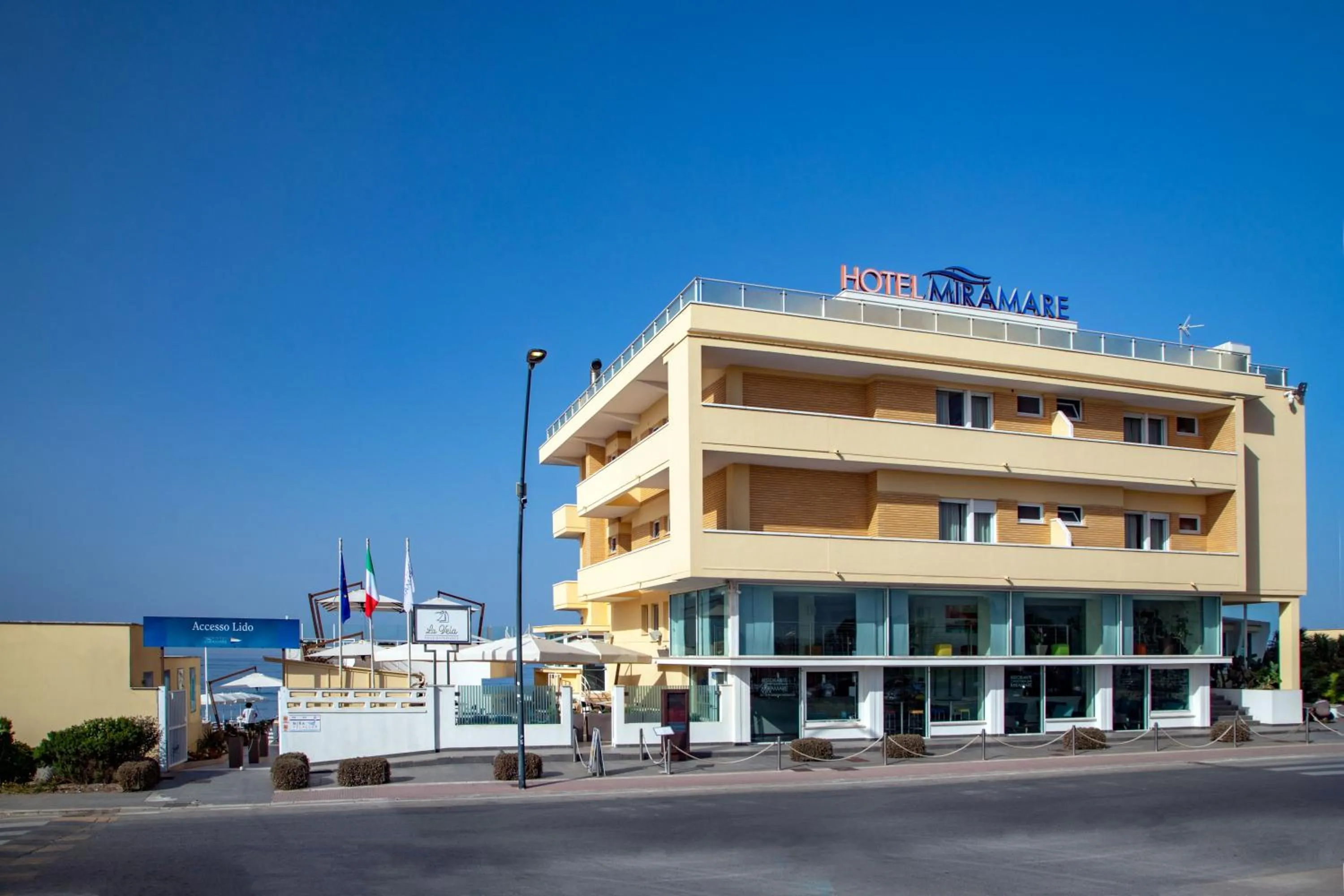 Property building in Hotel Miramare