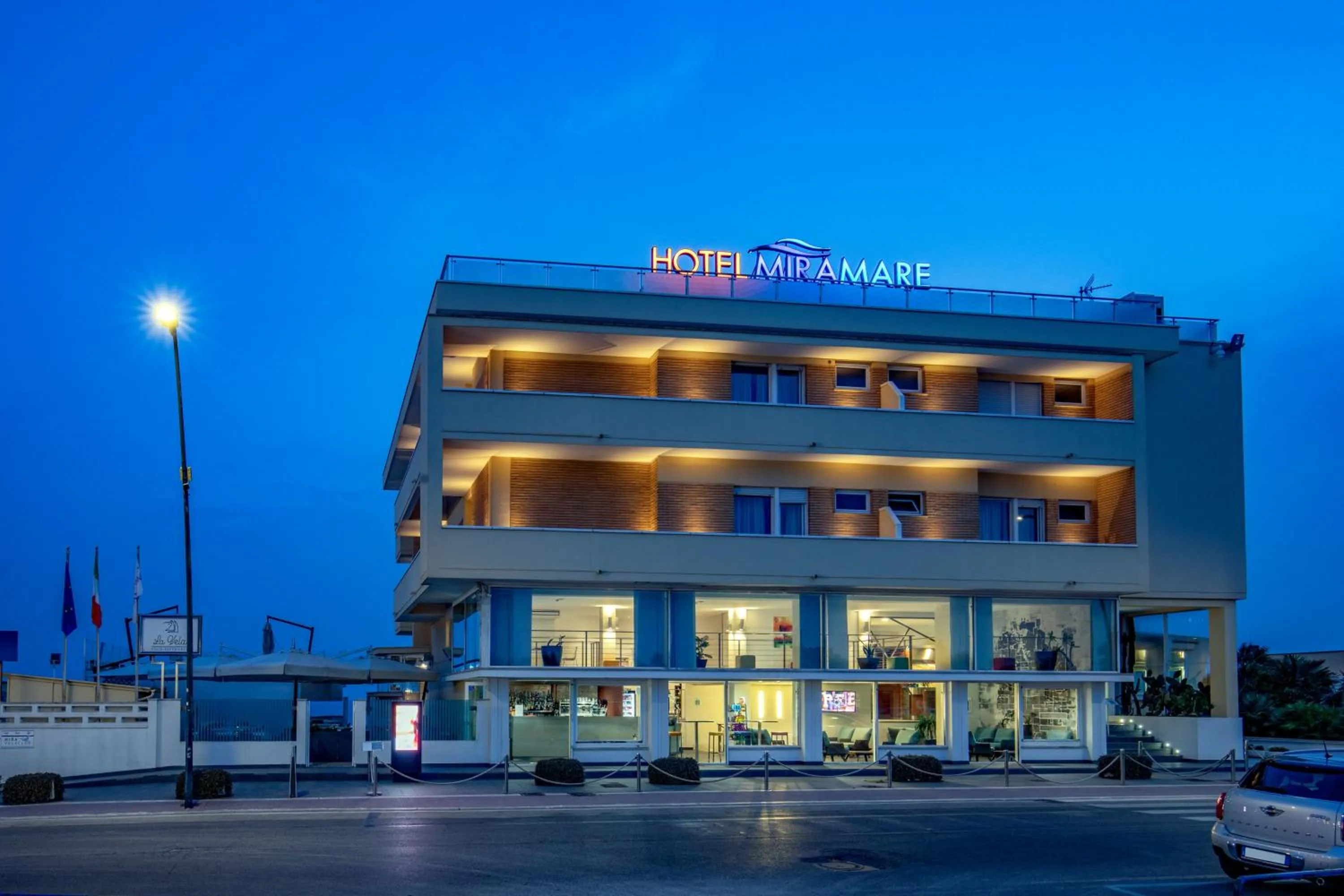 Property building in Hotel Miramare