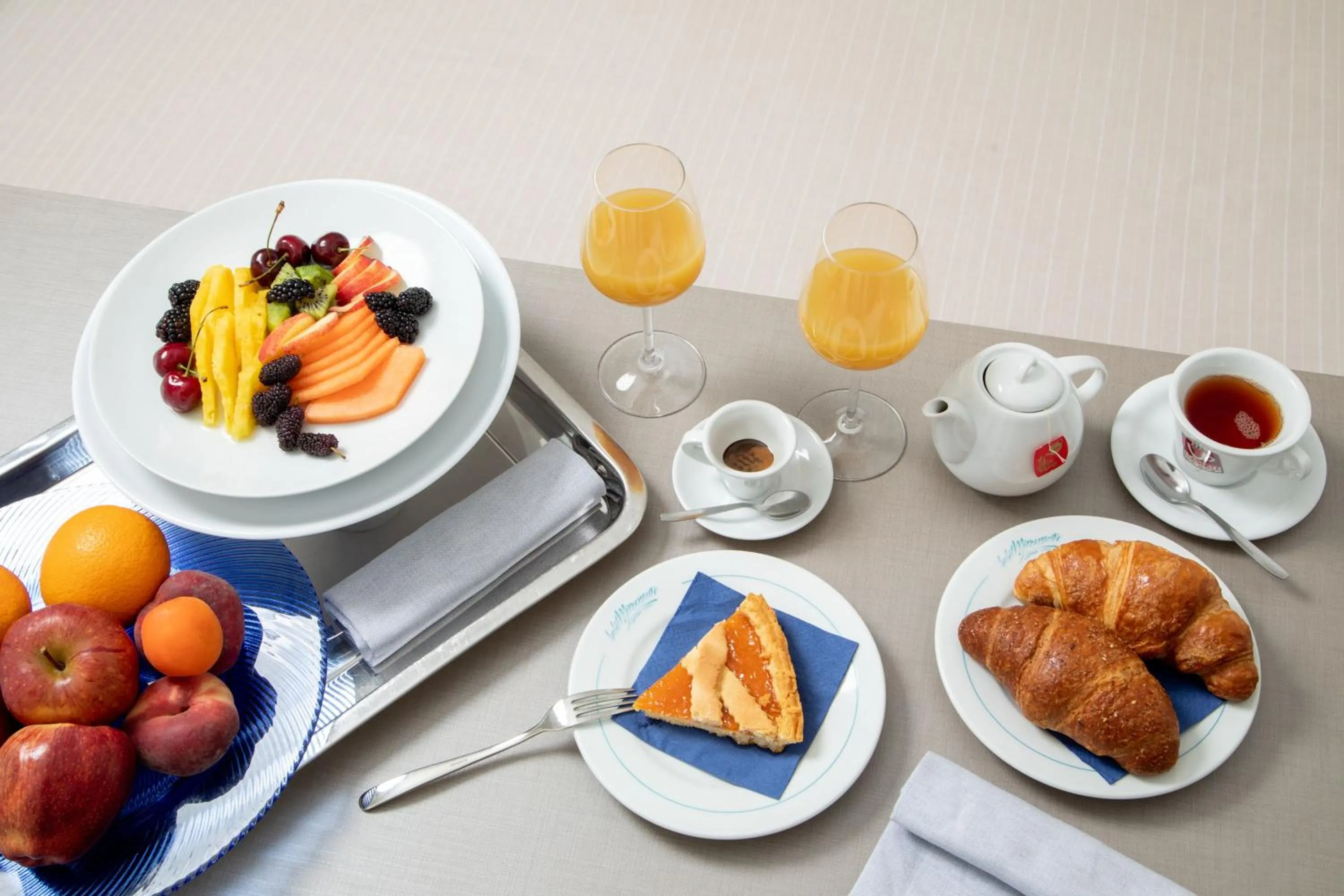 Food and drinks in Hotel Miramare