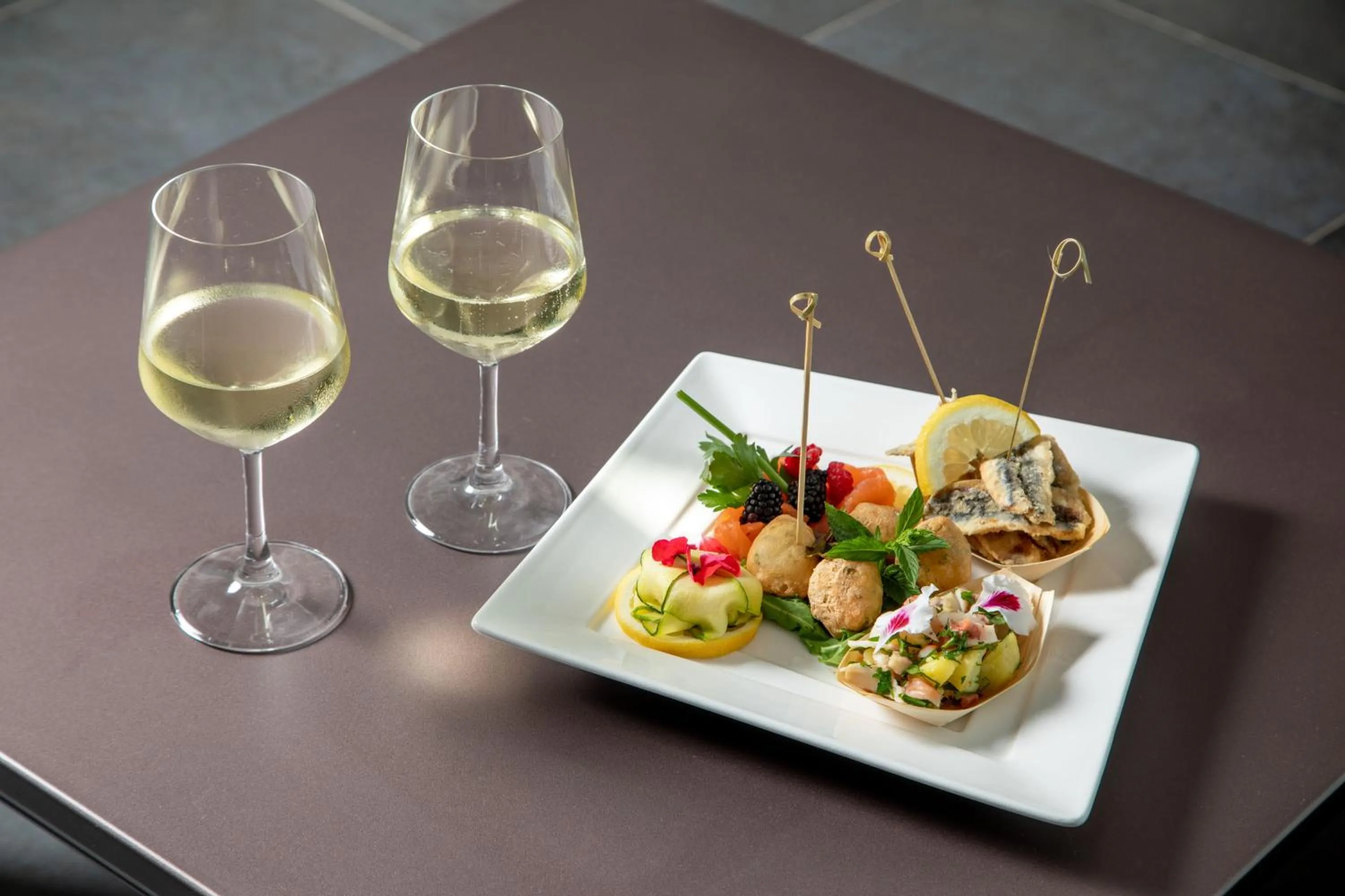 Food and drinks in Hotel Miramare