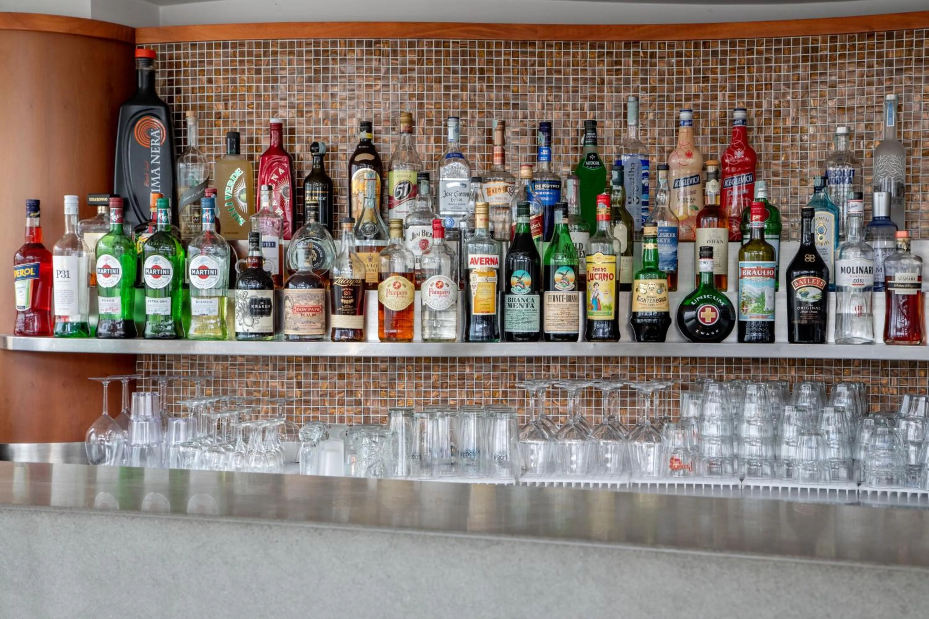 Lounge or bar in Hotel Miramare