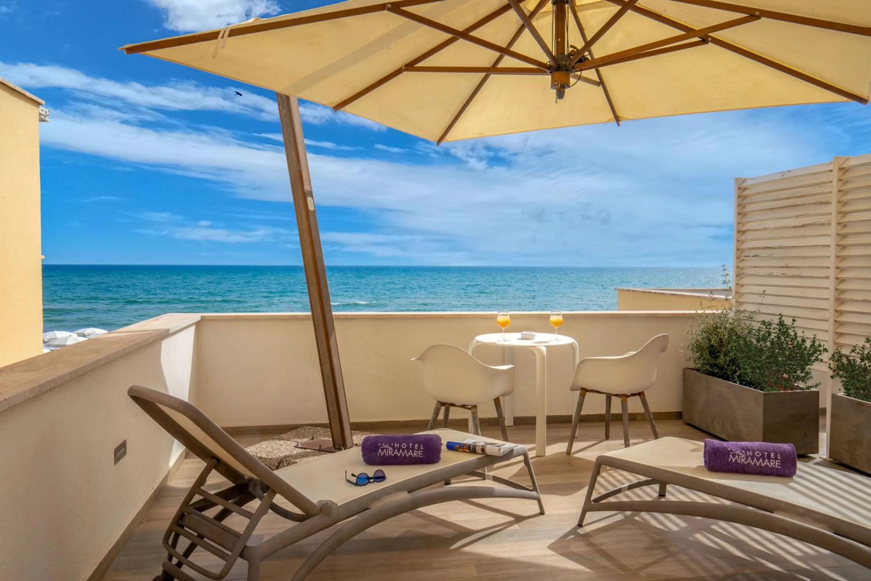 Balcony/Terrace in Hotel Miramare
